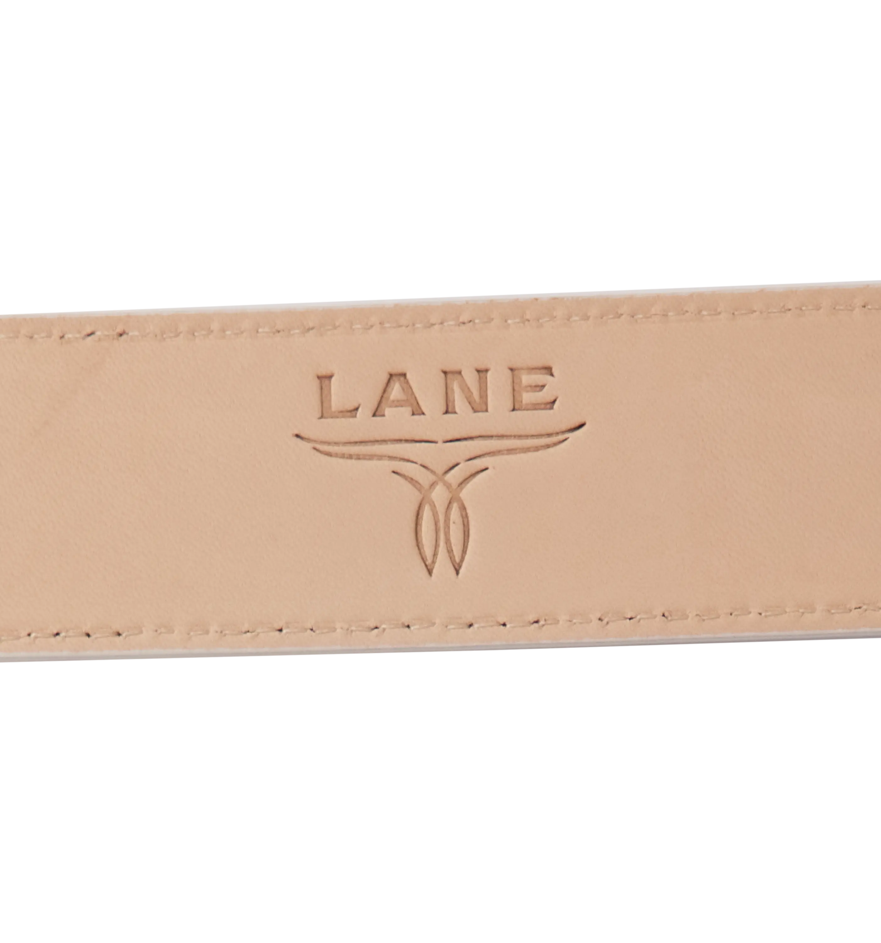 1.5 Woven Laced Belt with Single Buckle - Ceramic Crackle - Image 4