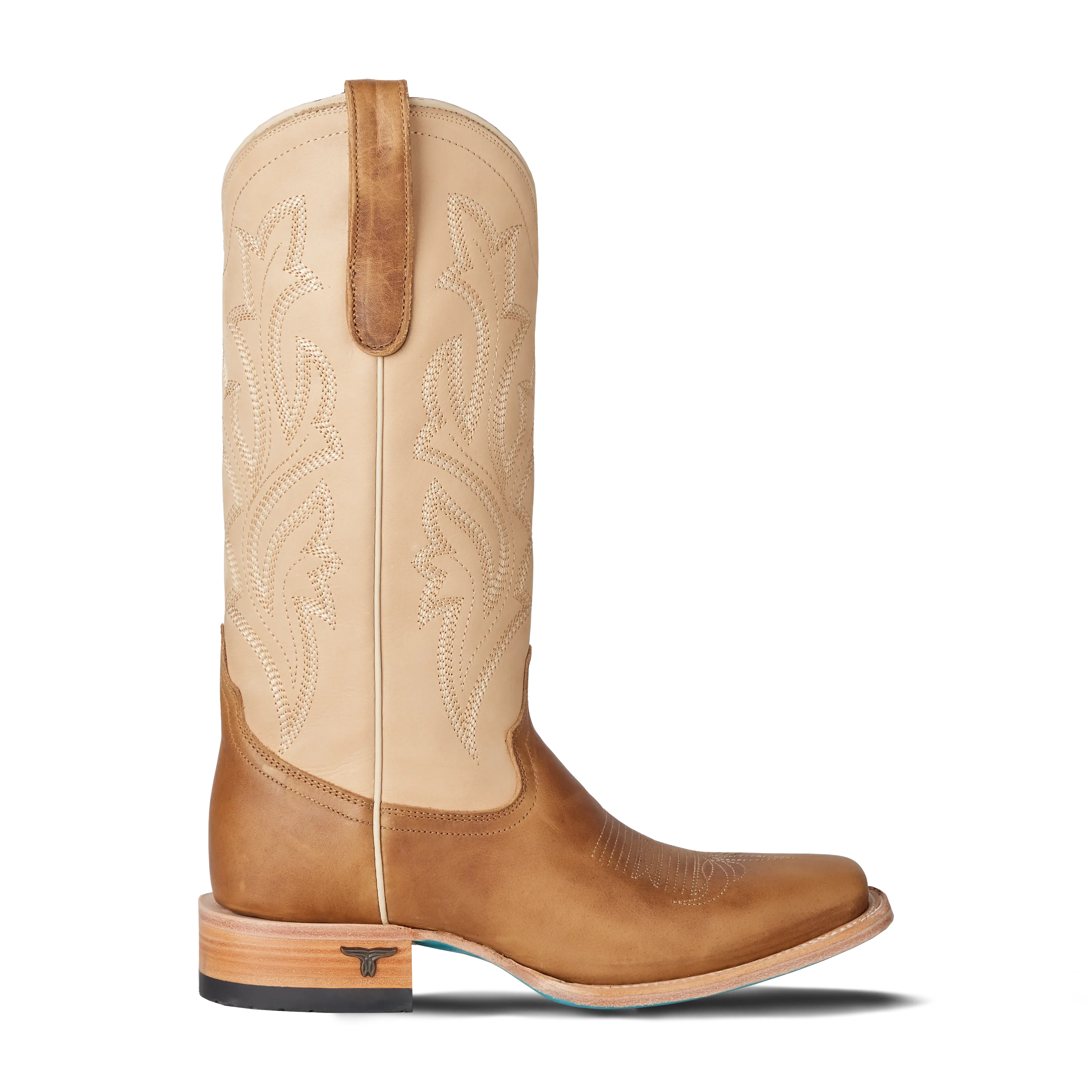 Classic Square Boot - Desert Clay & Pale Ivory - Image 2