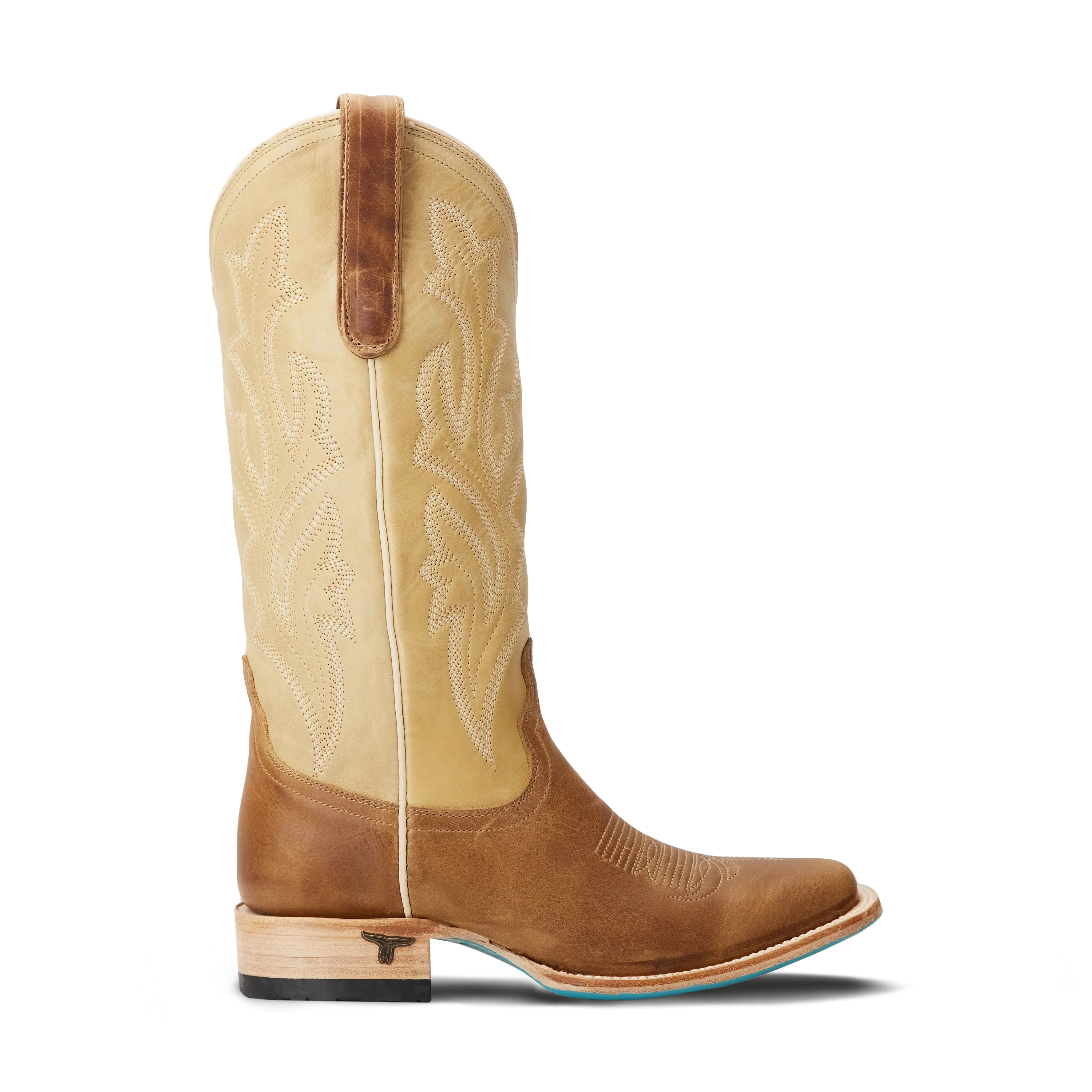 Classic Square Boot - Desert Clay & Buttermilk - Image 4