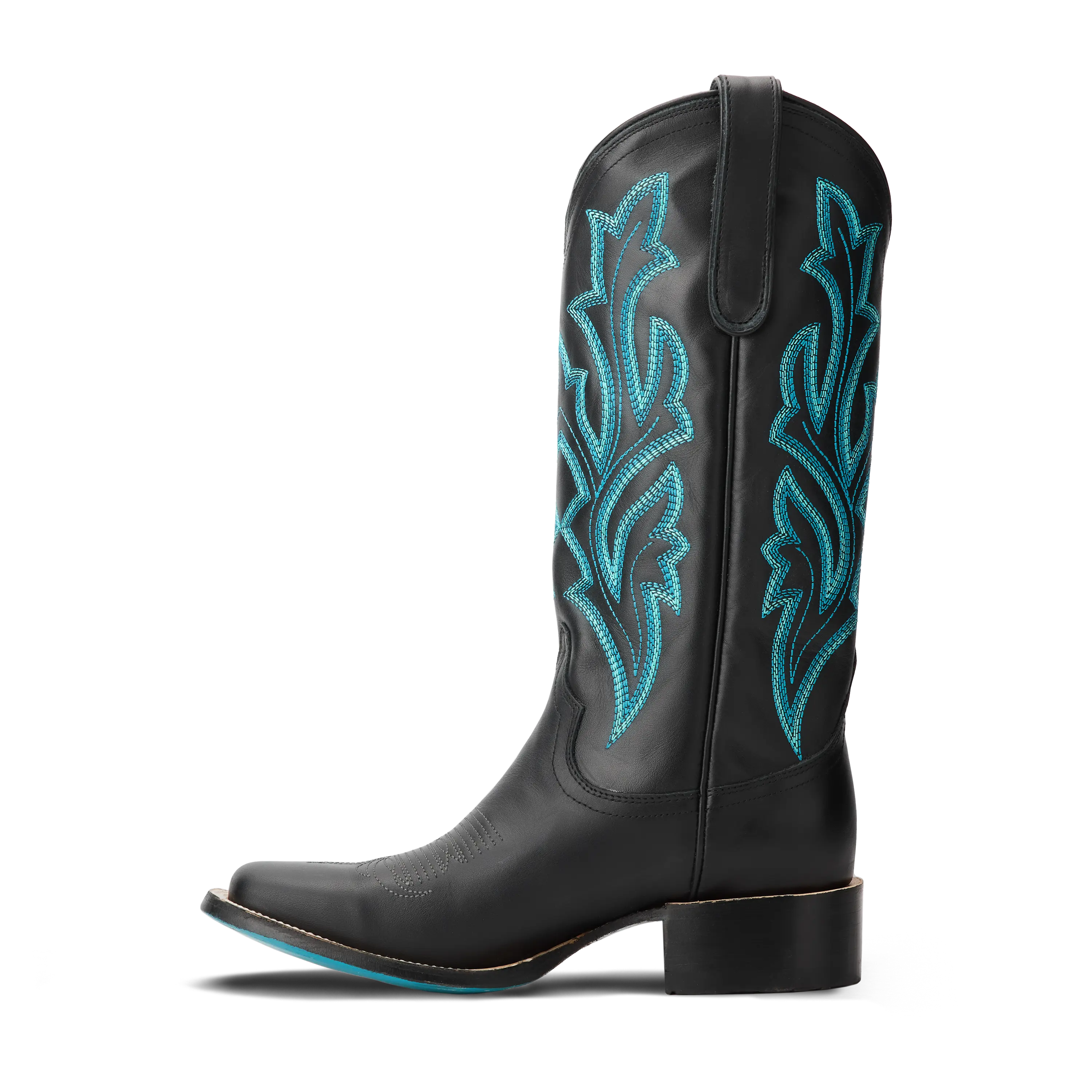 Classic Square Boot - Jet Black - Image 5