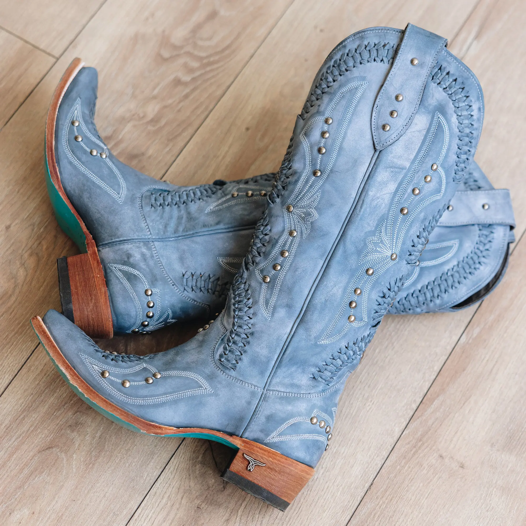 Cossette Boot - Washed Denim - Image 9