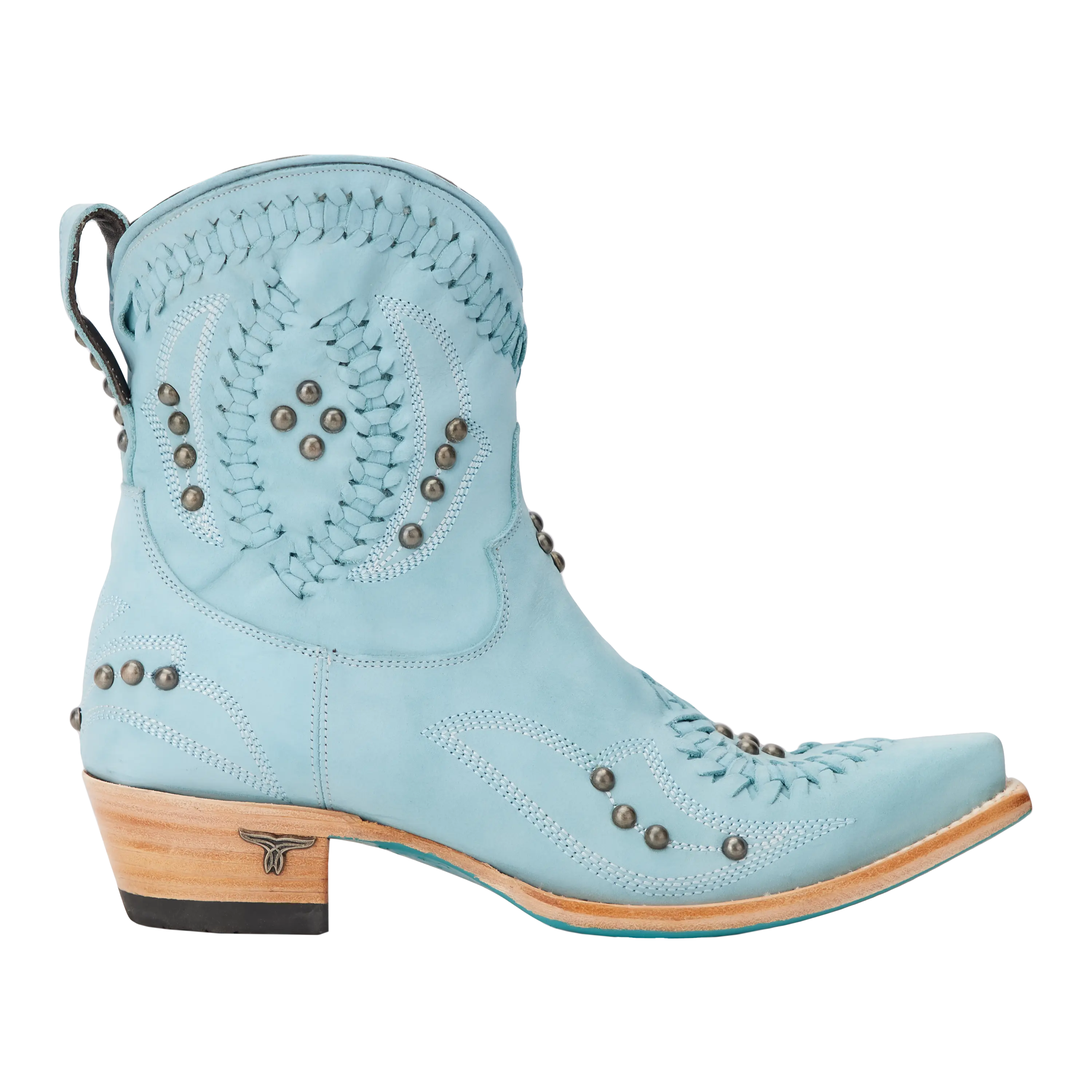 Cossette Bootie - Powder Blue **Final Sale** - Image 4