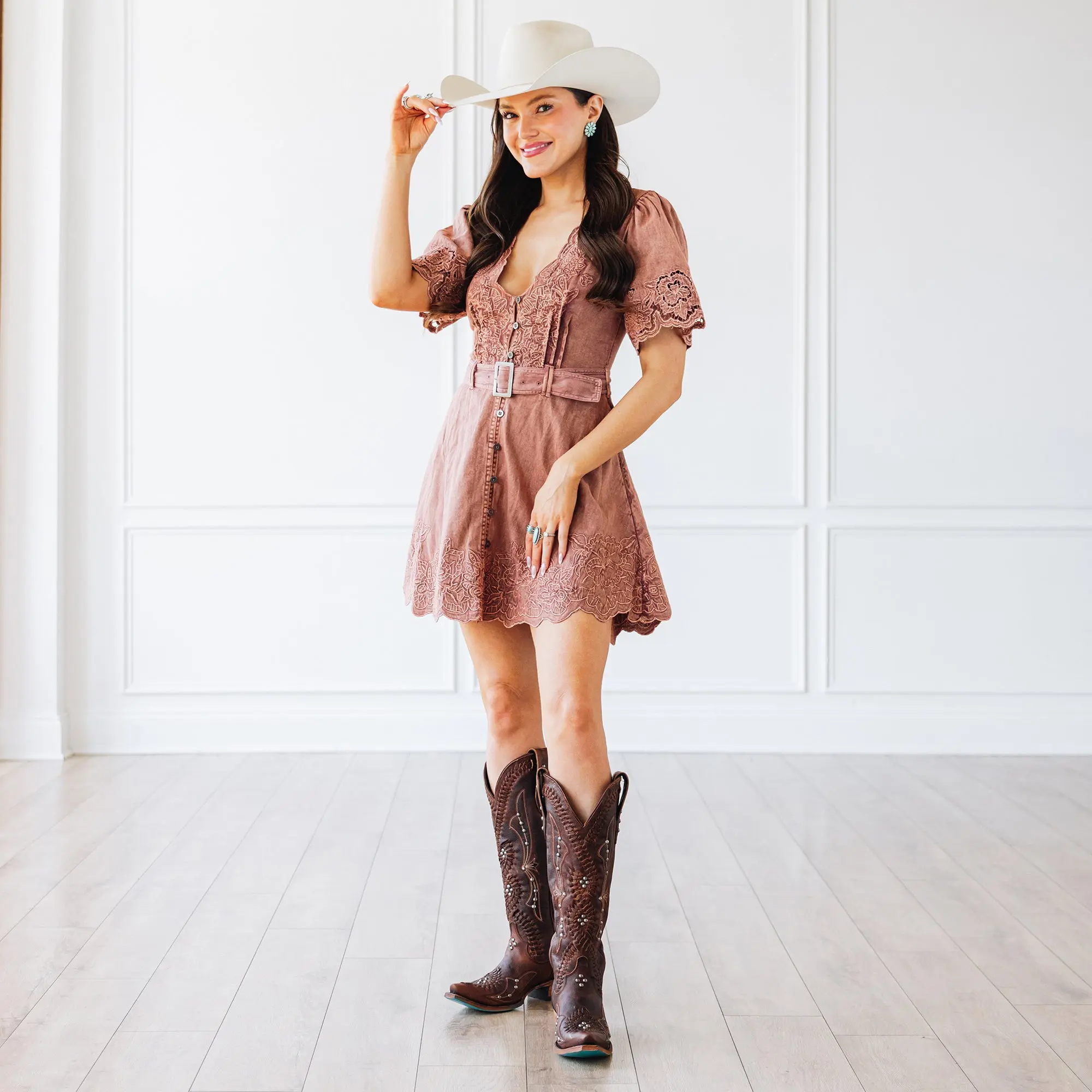 Cossette Boot - Cognac - Image 3