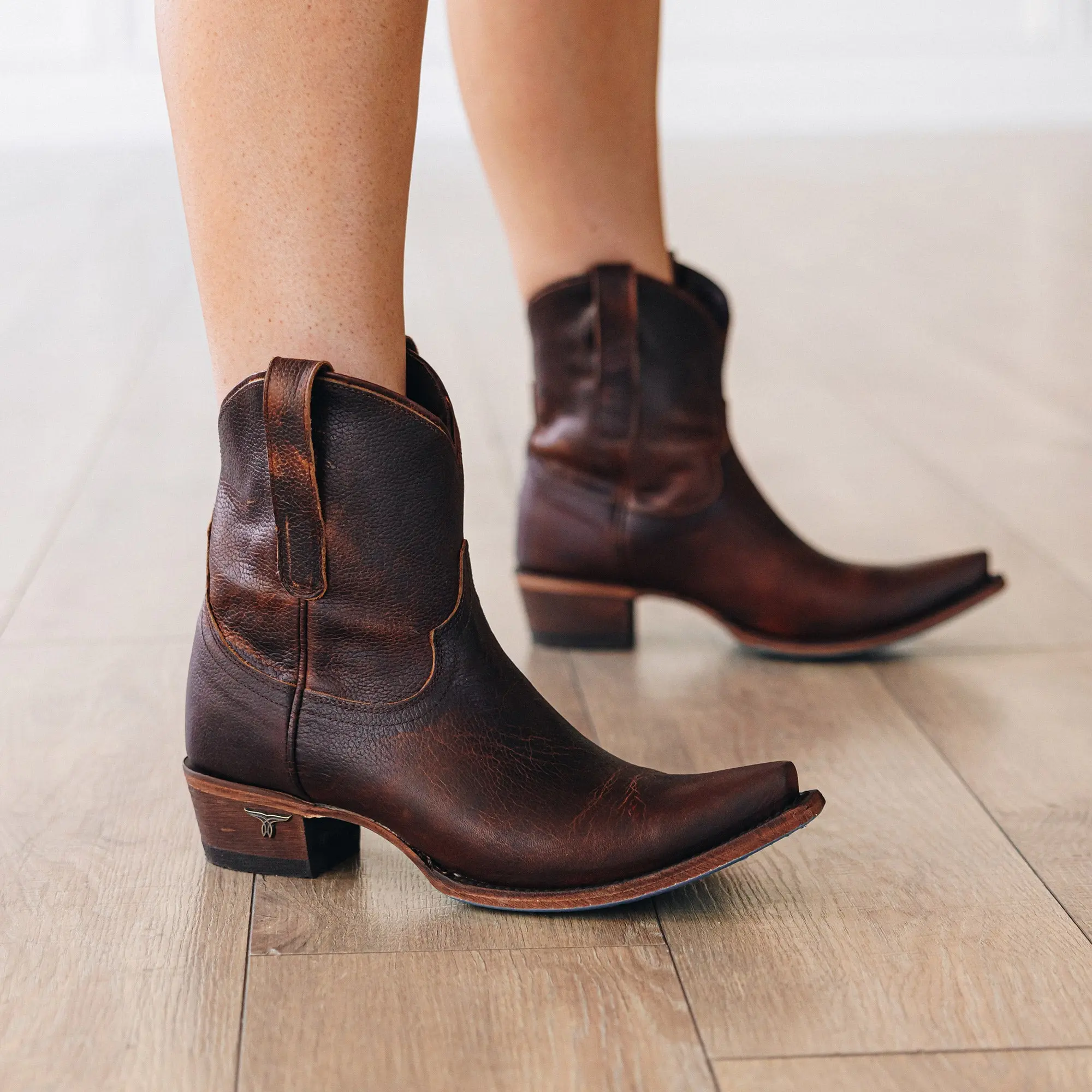 Emma Jane Bootie - Cognac - Image 13