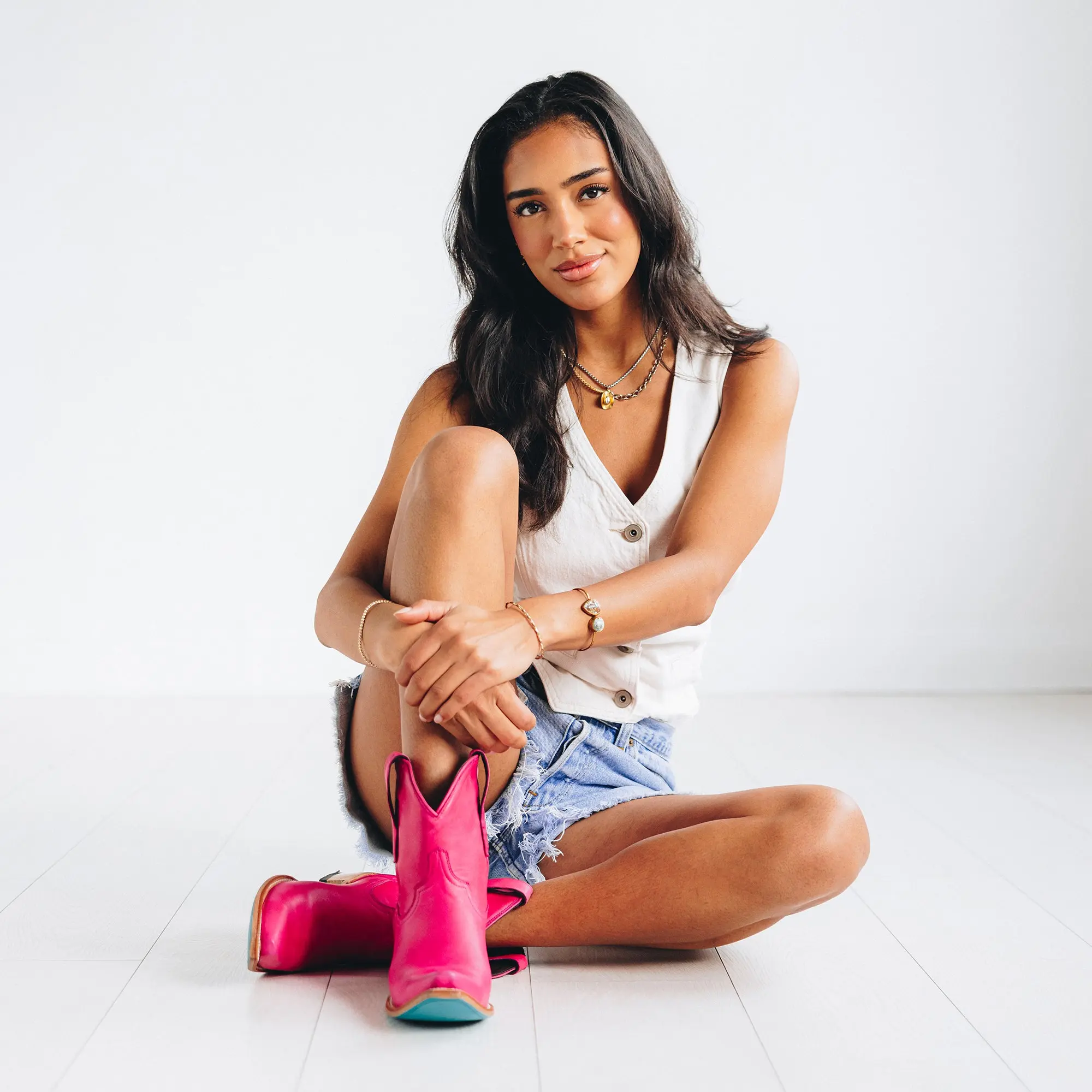 Emma Jane Bootie - Hot Pink **Final Sale** - Image 9