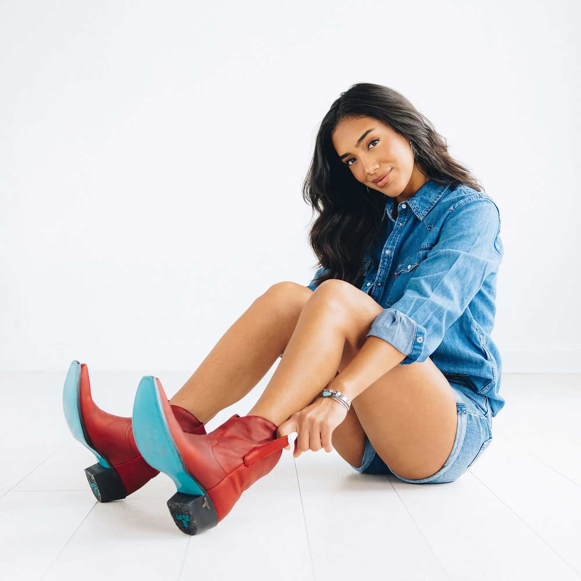 Emma Jane Bootie - Smoldering Ruby - Image 9