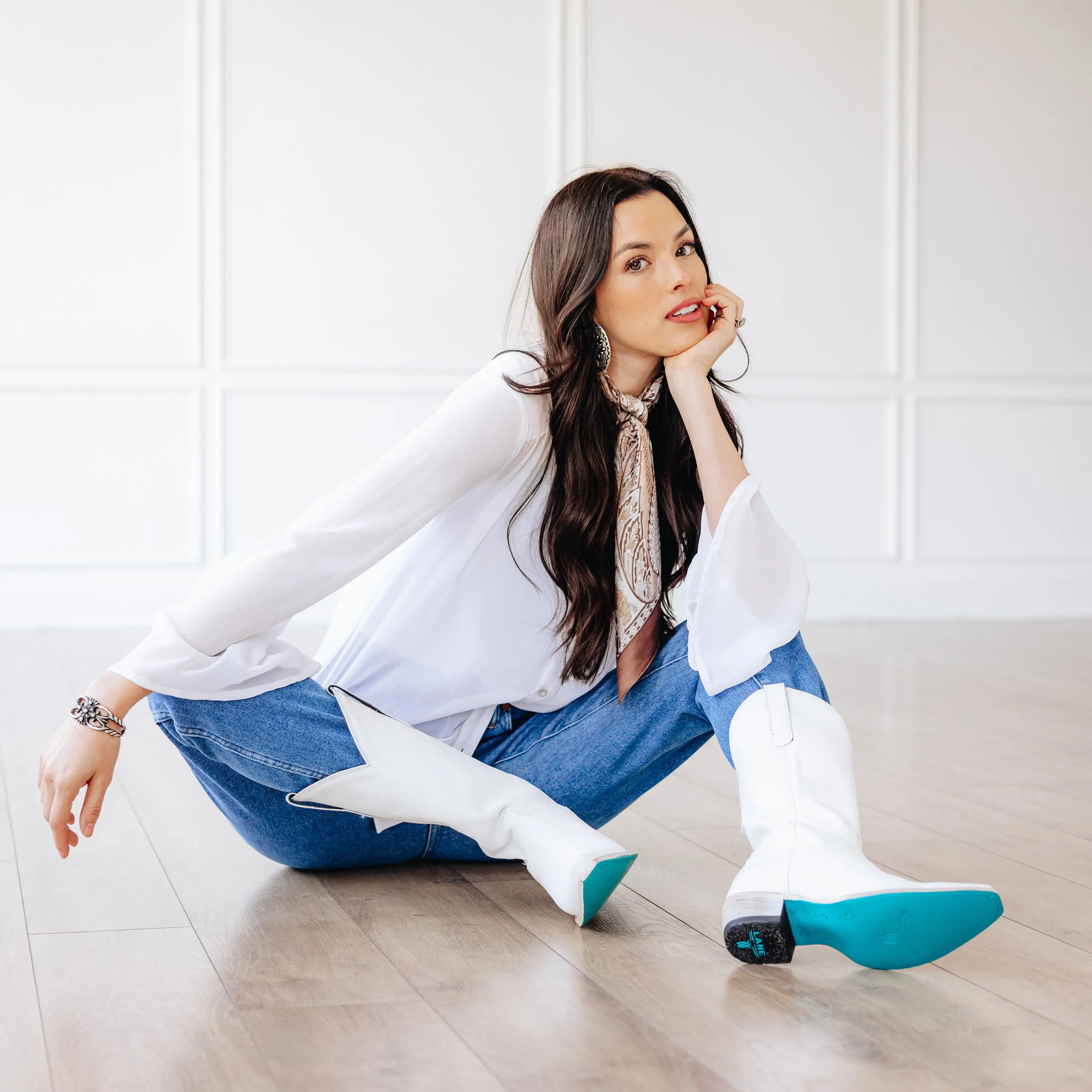 Emma Jane Boot - Matte White - Image 12
