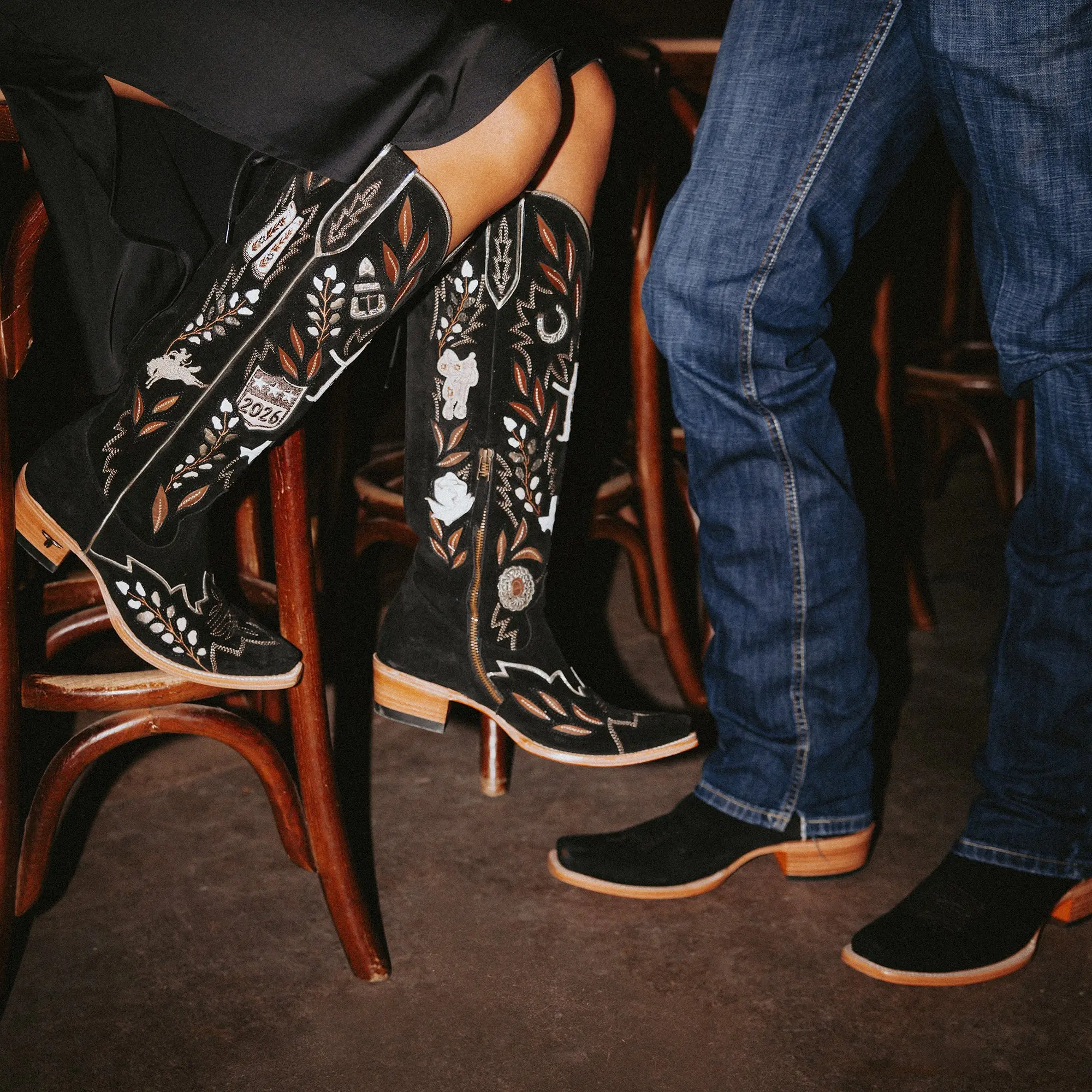 RODEOHOUSTON® Women's Knee High 2026 Limited Edition - Jet Black **FINAL SALE** - Image 12