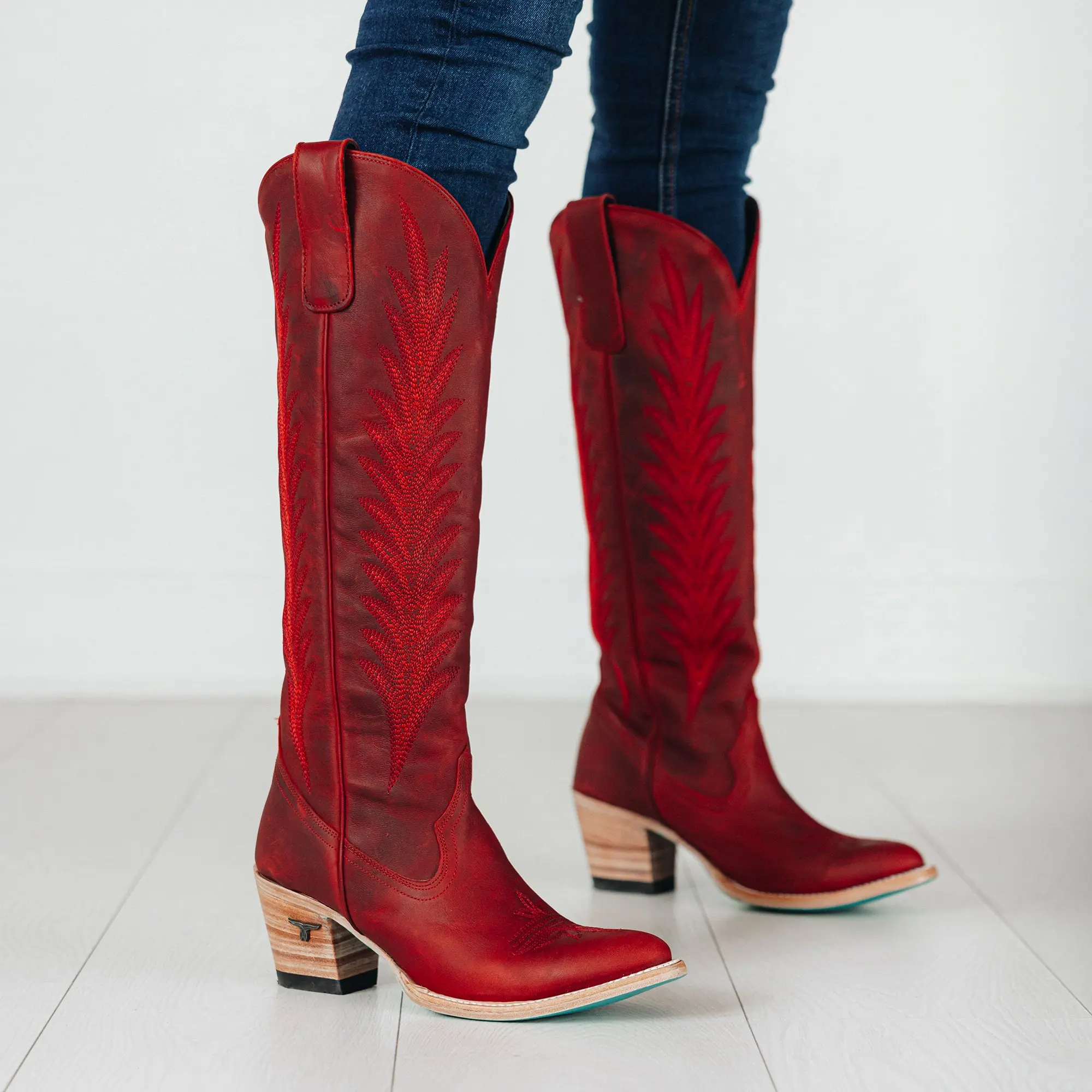 Jentry Knee High Boot - Smoldering Ruby - Image 12
