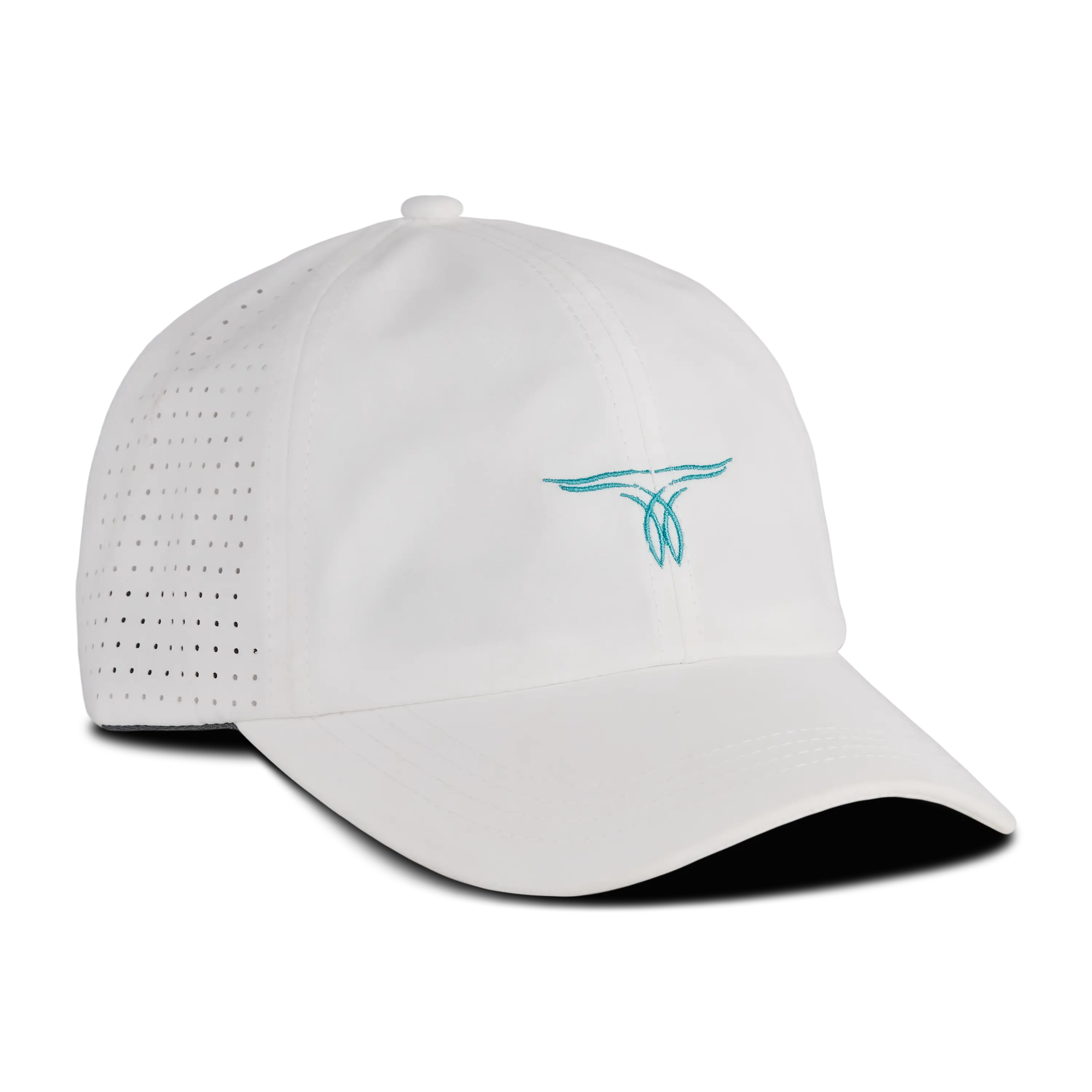 Ladies Ponytail Cap - White - Image 5