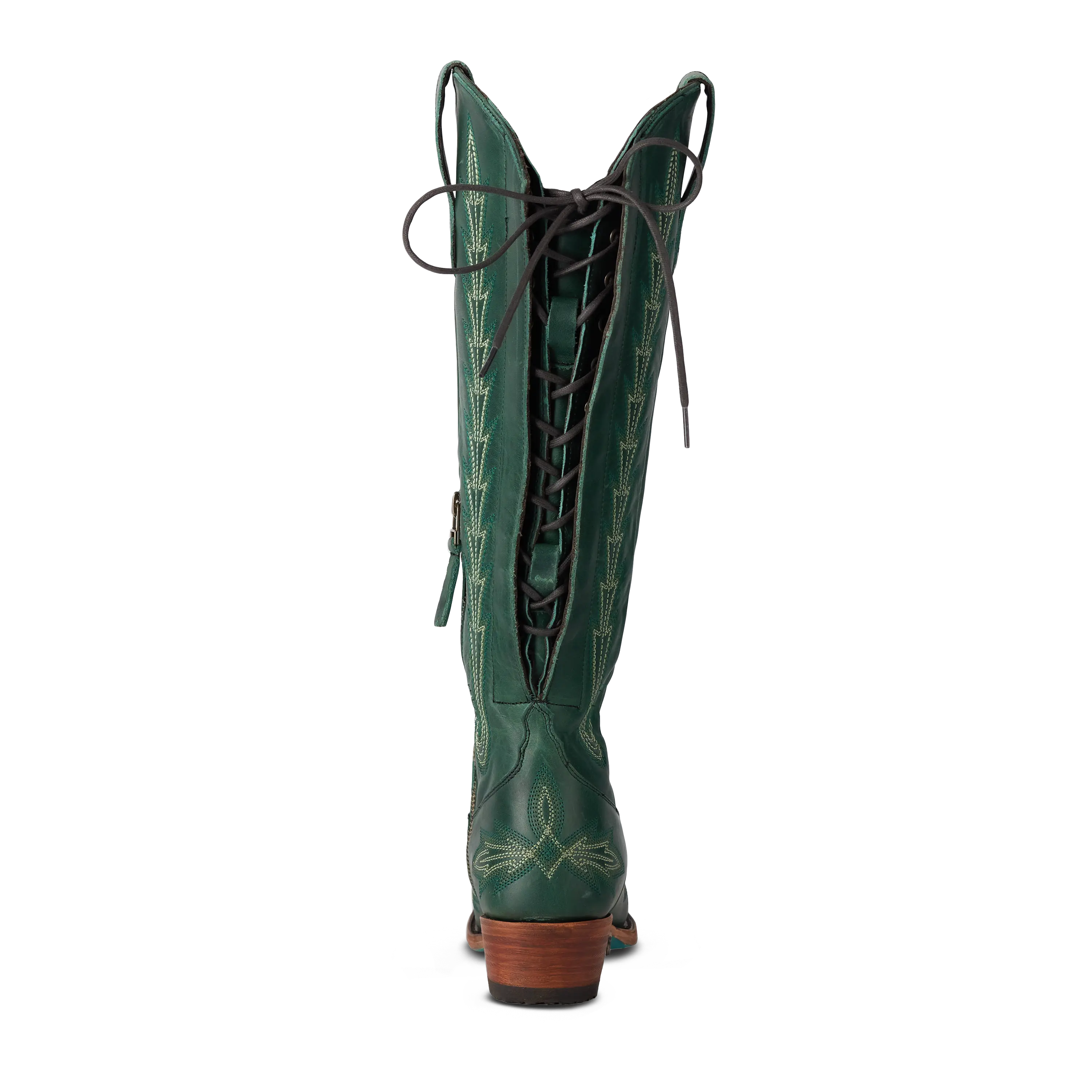 Lexington Knee High Corset - Emerald - Image 7