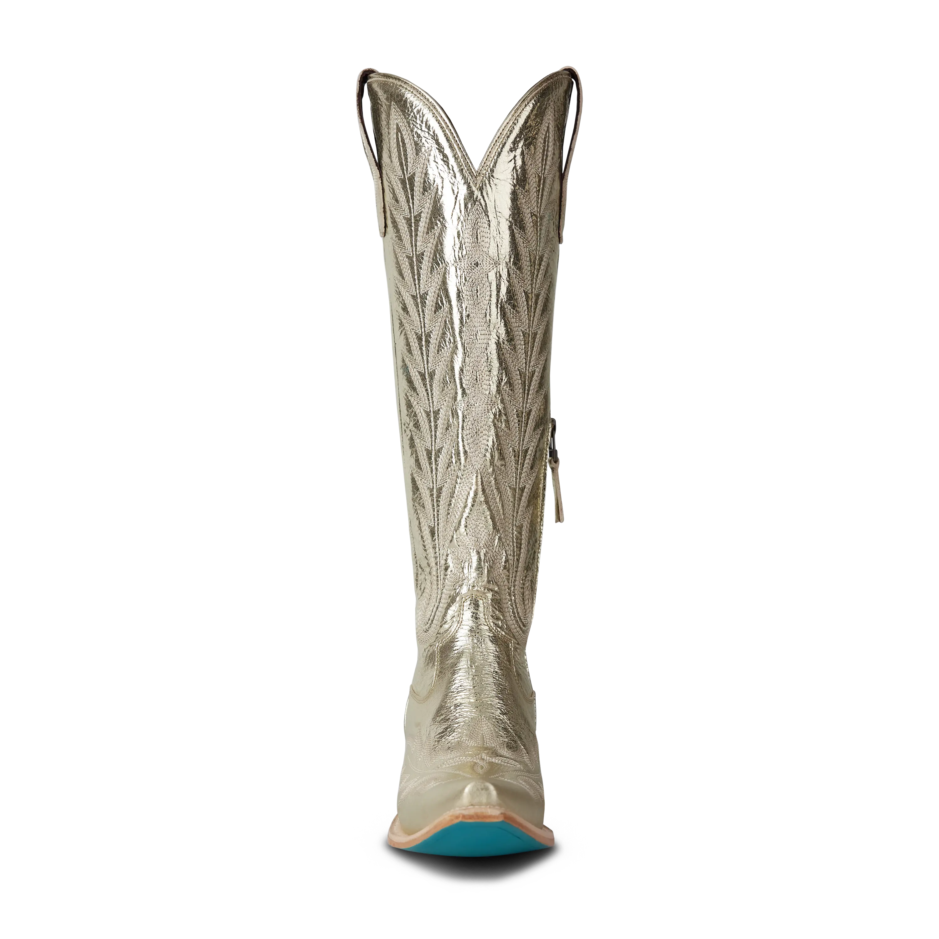 Lexington Knee High Corset - Champagne Metallic - Image 6