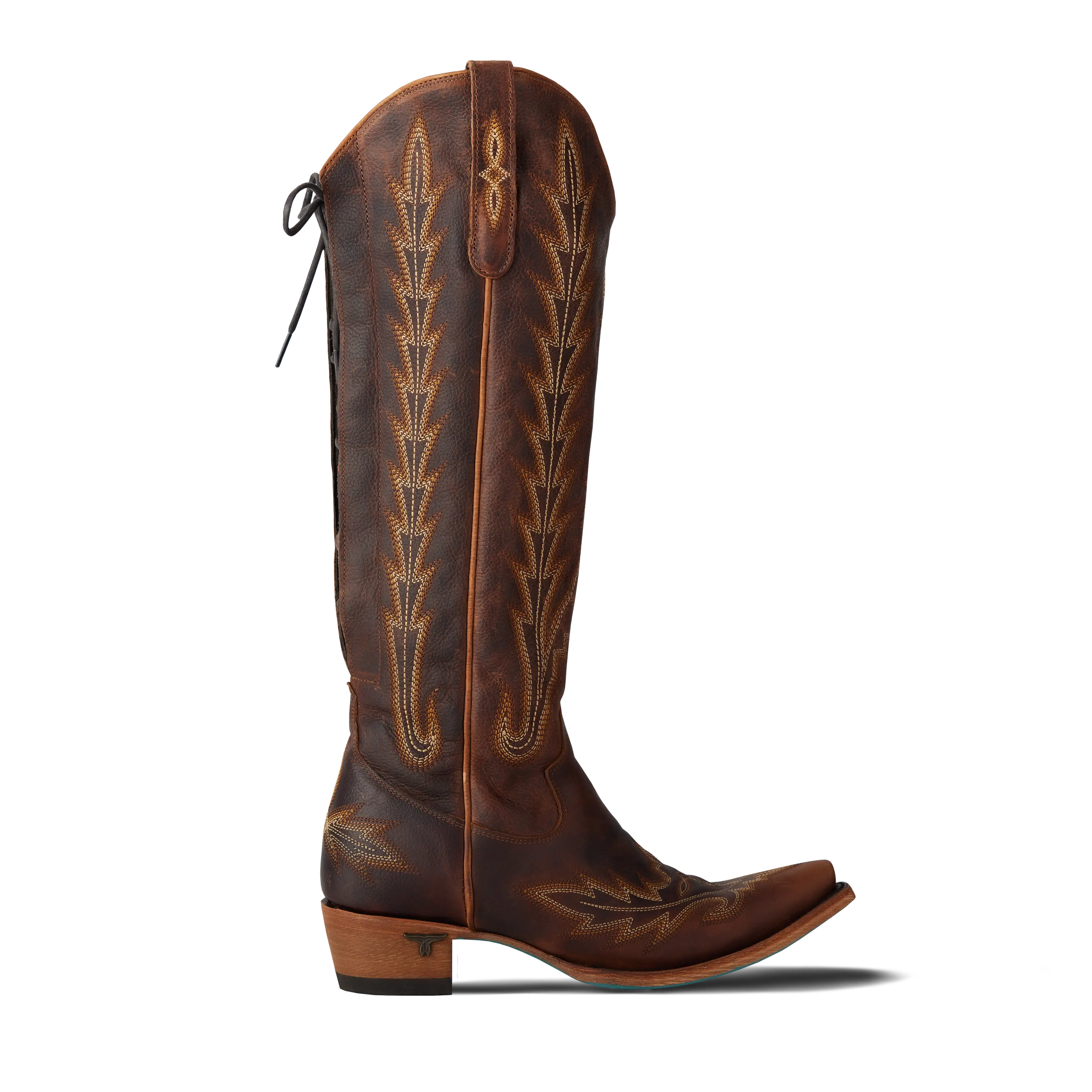 Lexington Knee High Corset - Cognac - Image 4
