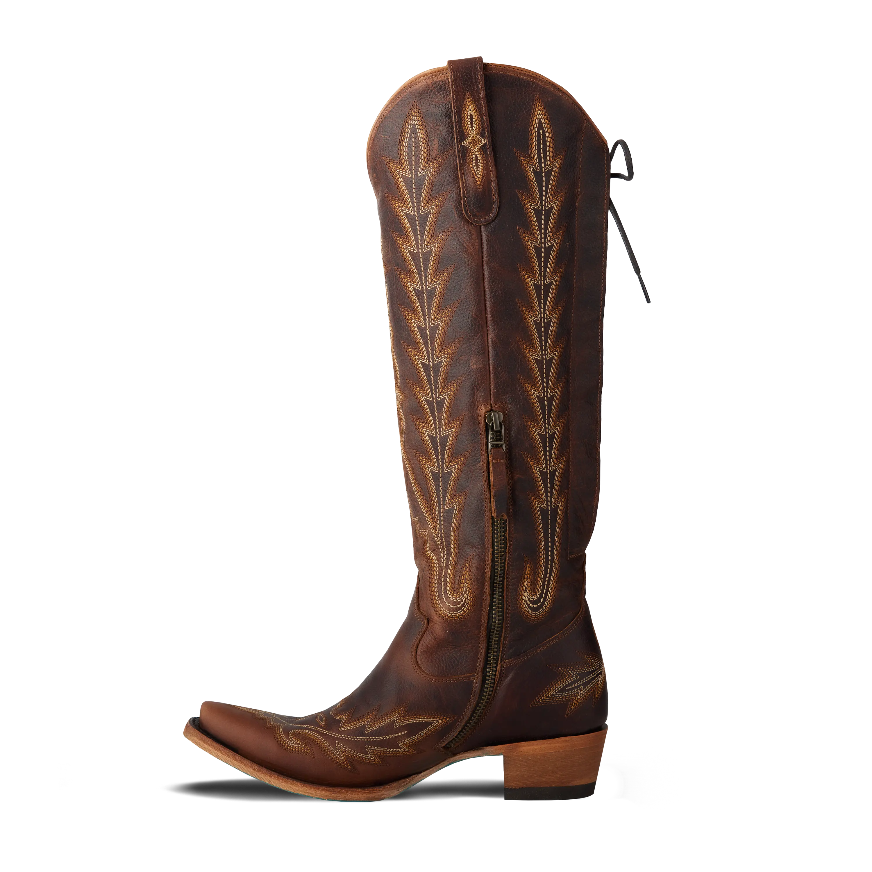 Lexington Knee High Corset - Cognac - Image 5