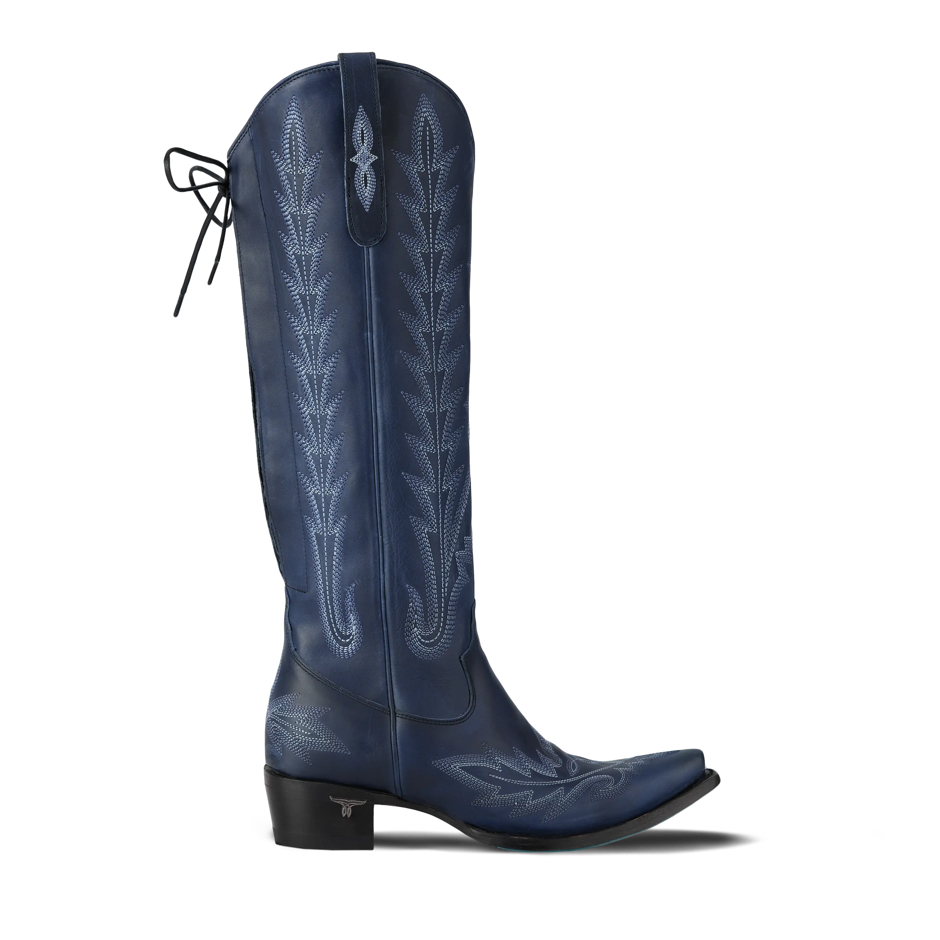 Lexington Knee High Corset - Midnight Navy - Image 4