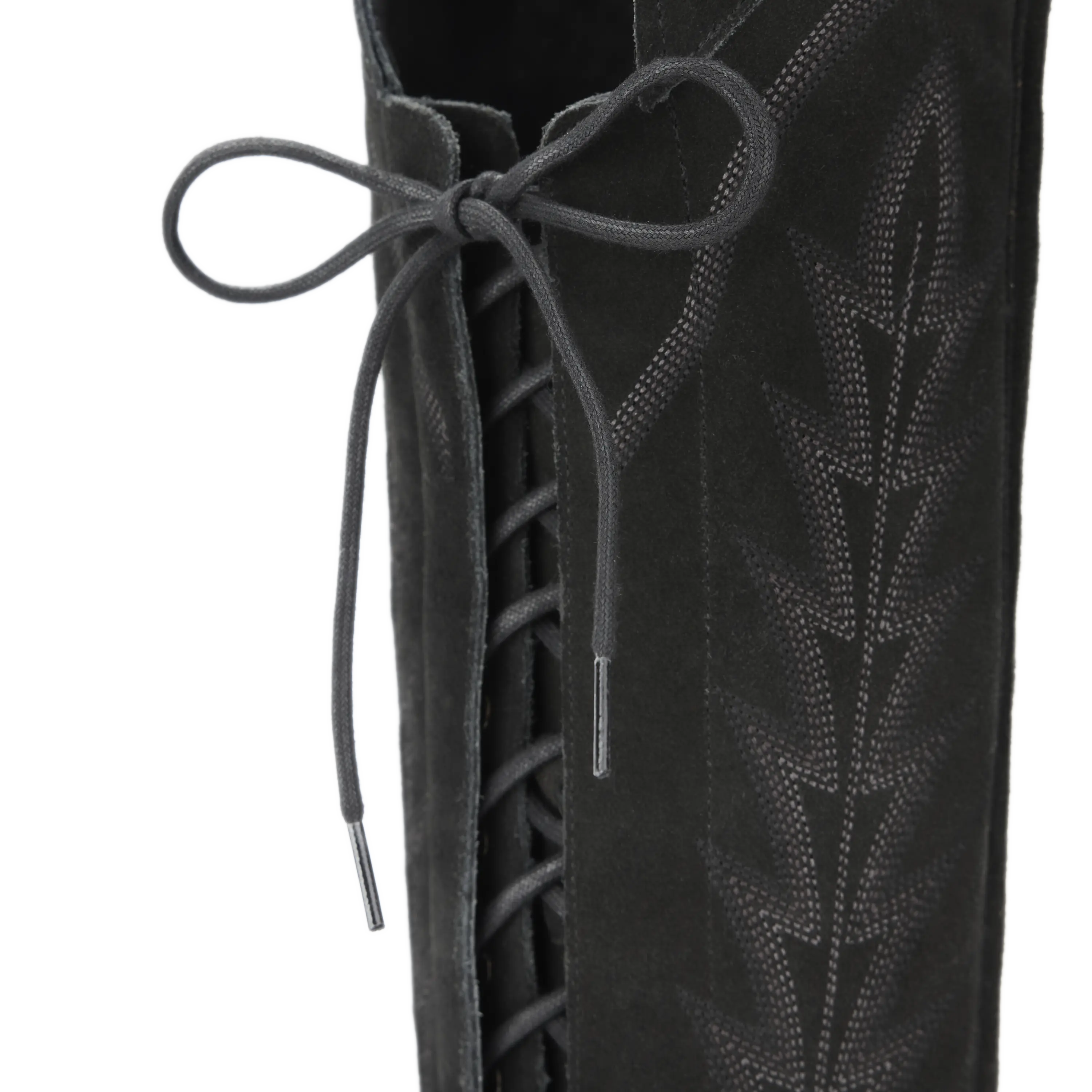Lexington OTK Corset - Soft Black Suede **Final Sale** - Image 10