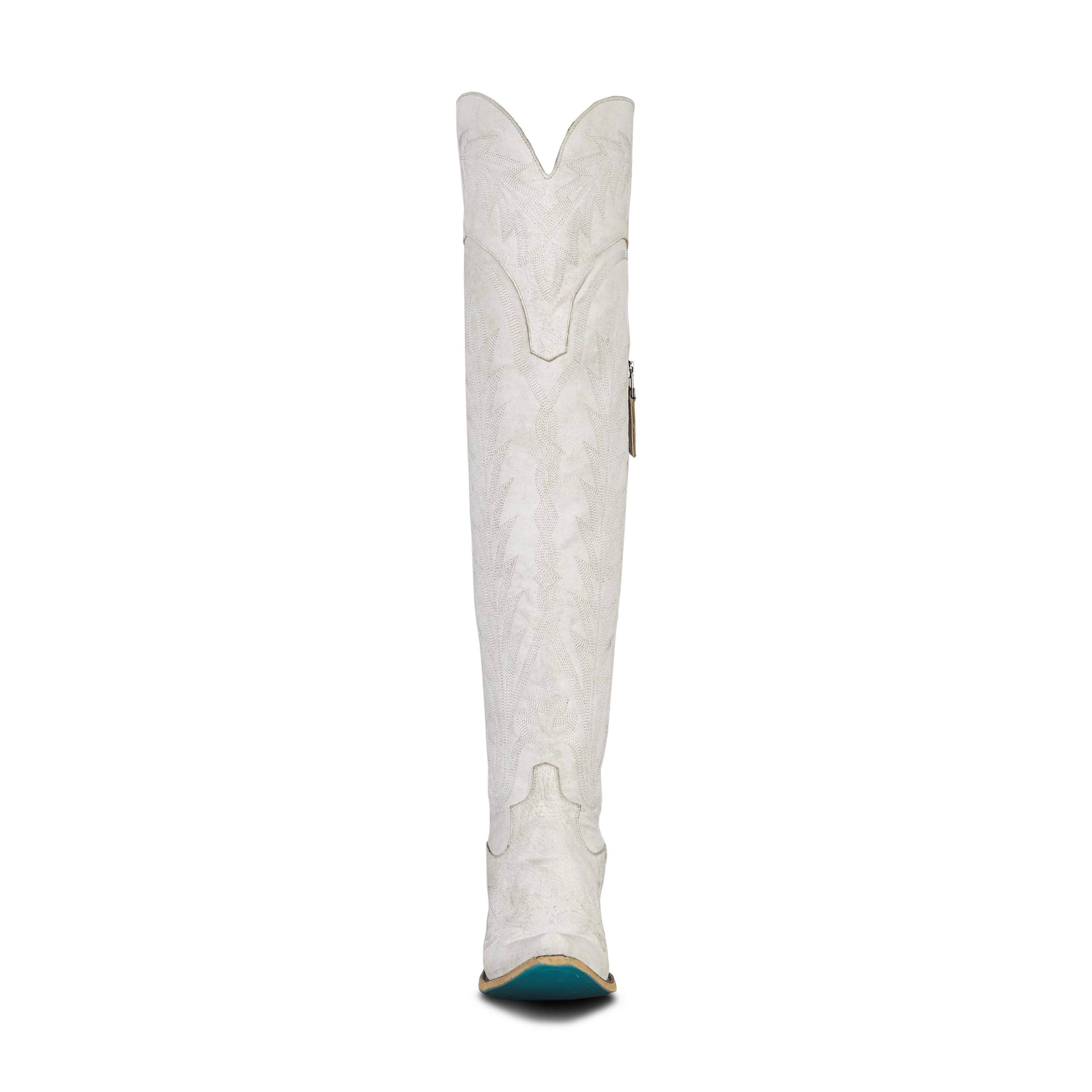 Lexington OTK Corset - Ceramic Crackle **Final Sale** - Image 6