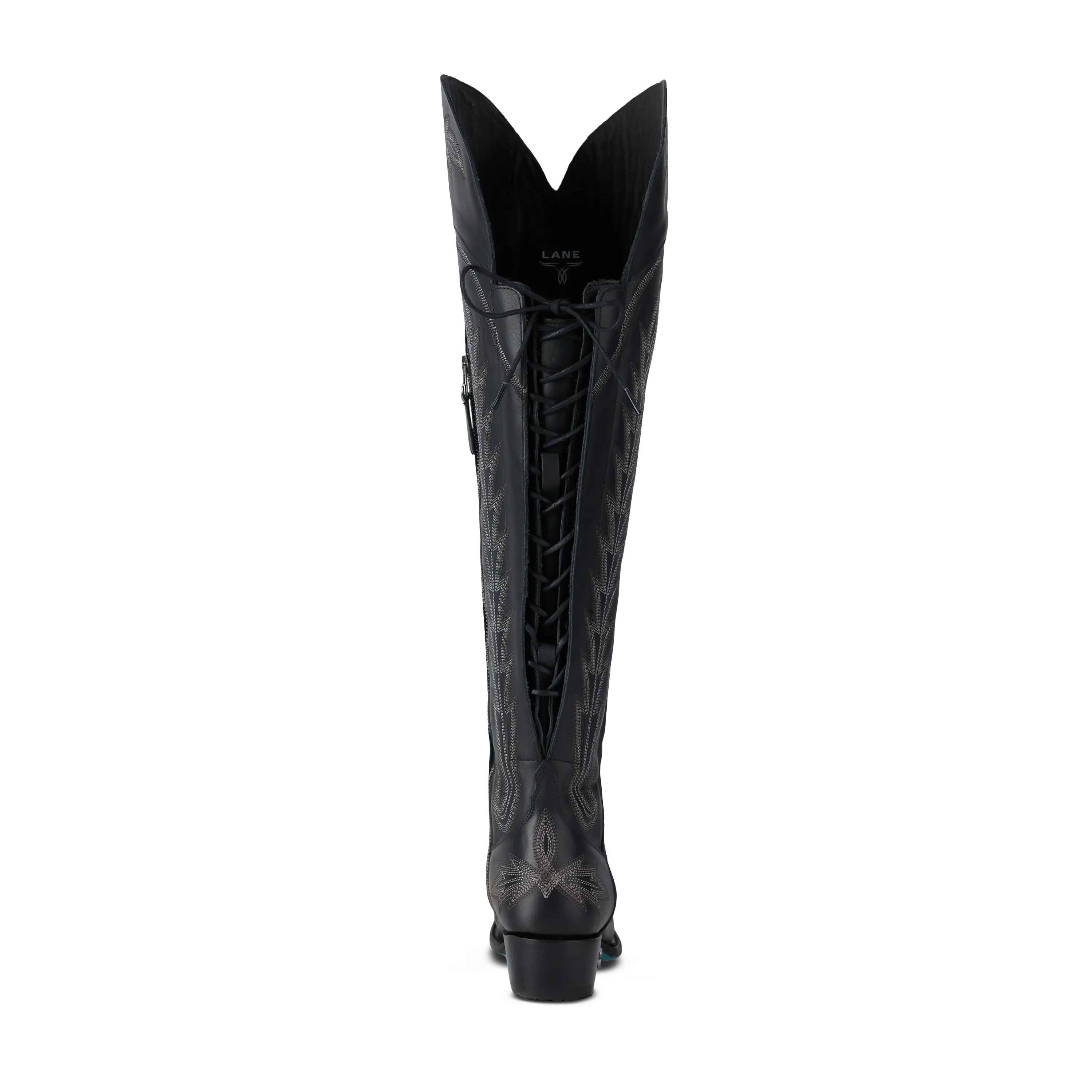 Lexington OTK Corset - Jet Black - Image 7