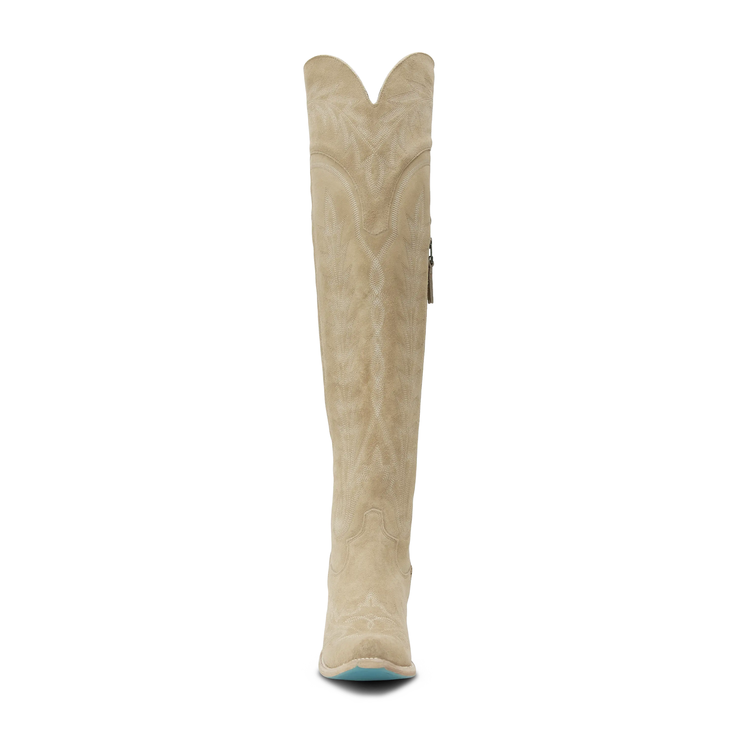 Lexington OTK Corset - Latte Suede **Final Sale** - Image 6