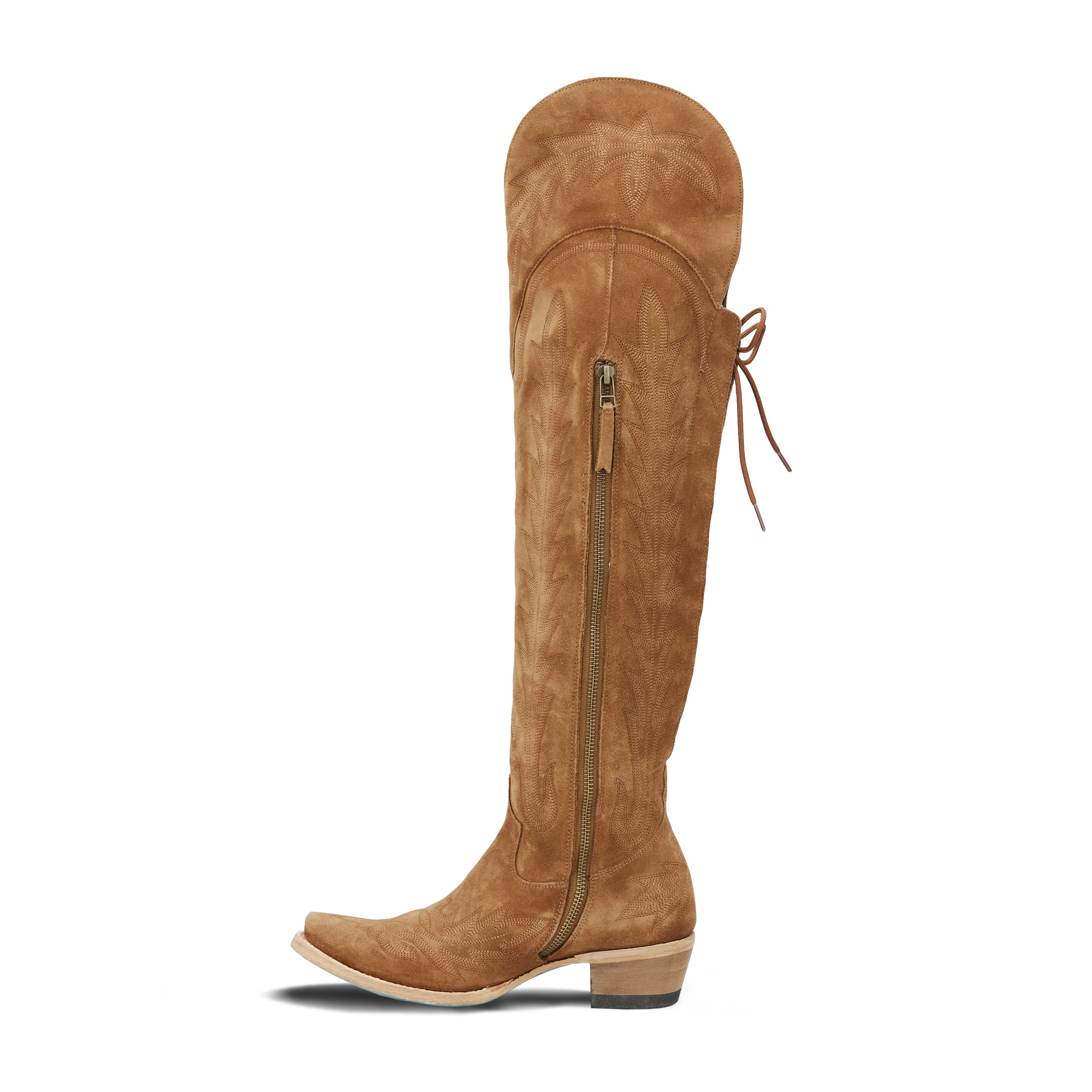 Lexington OTK Corset - Toffee Roughout **Final Sale** - Image 5