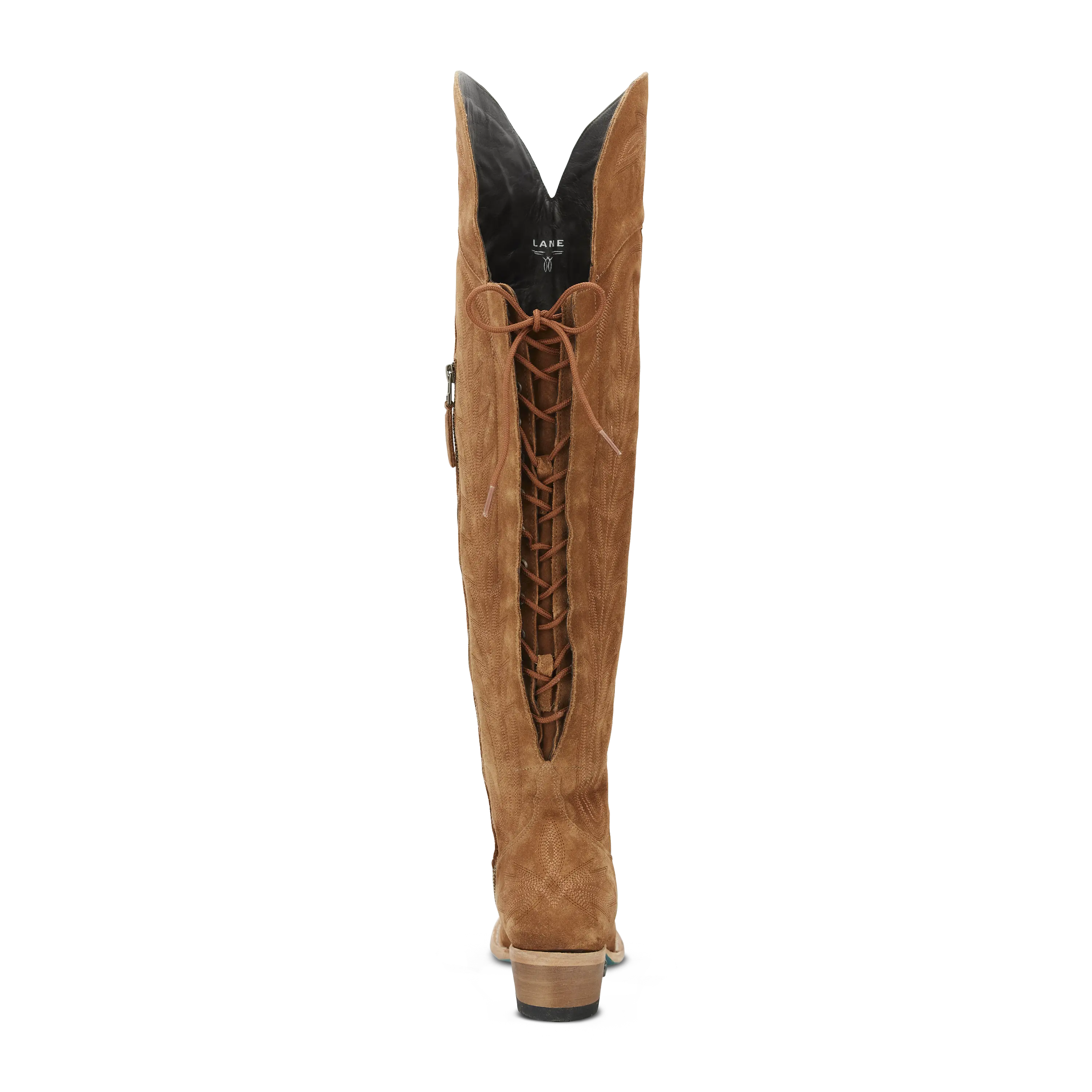 Lexington OTK Corset - Toffee Roughout **Final Sale** - Image 7