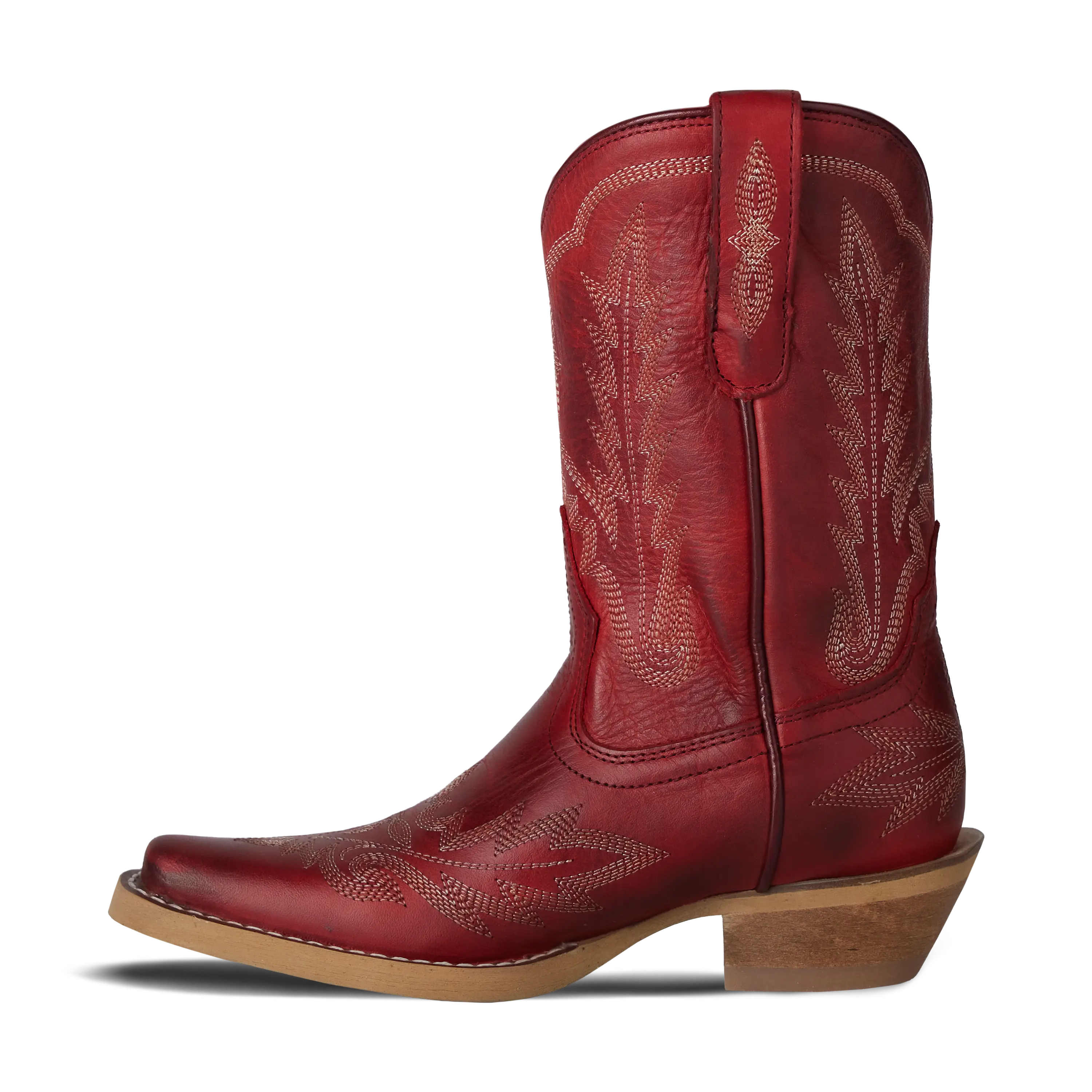 Lil' Lane Girls Lexington Boot - Smoldering Ruby - Image 5