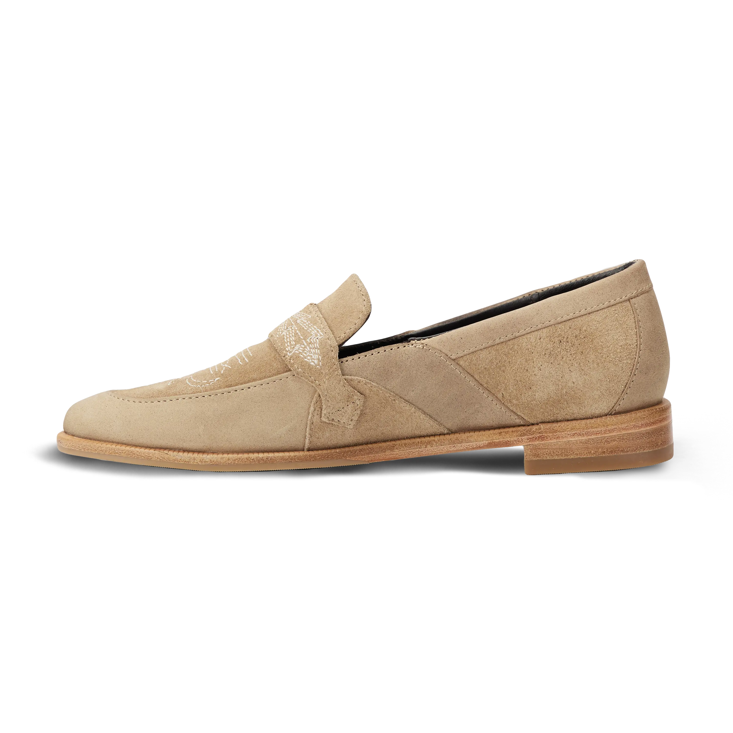 Martingale Loafer - Latte Suede - Image 3