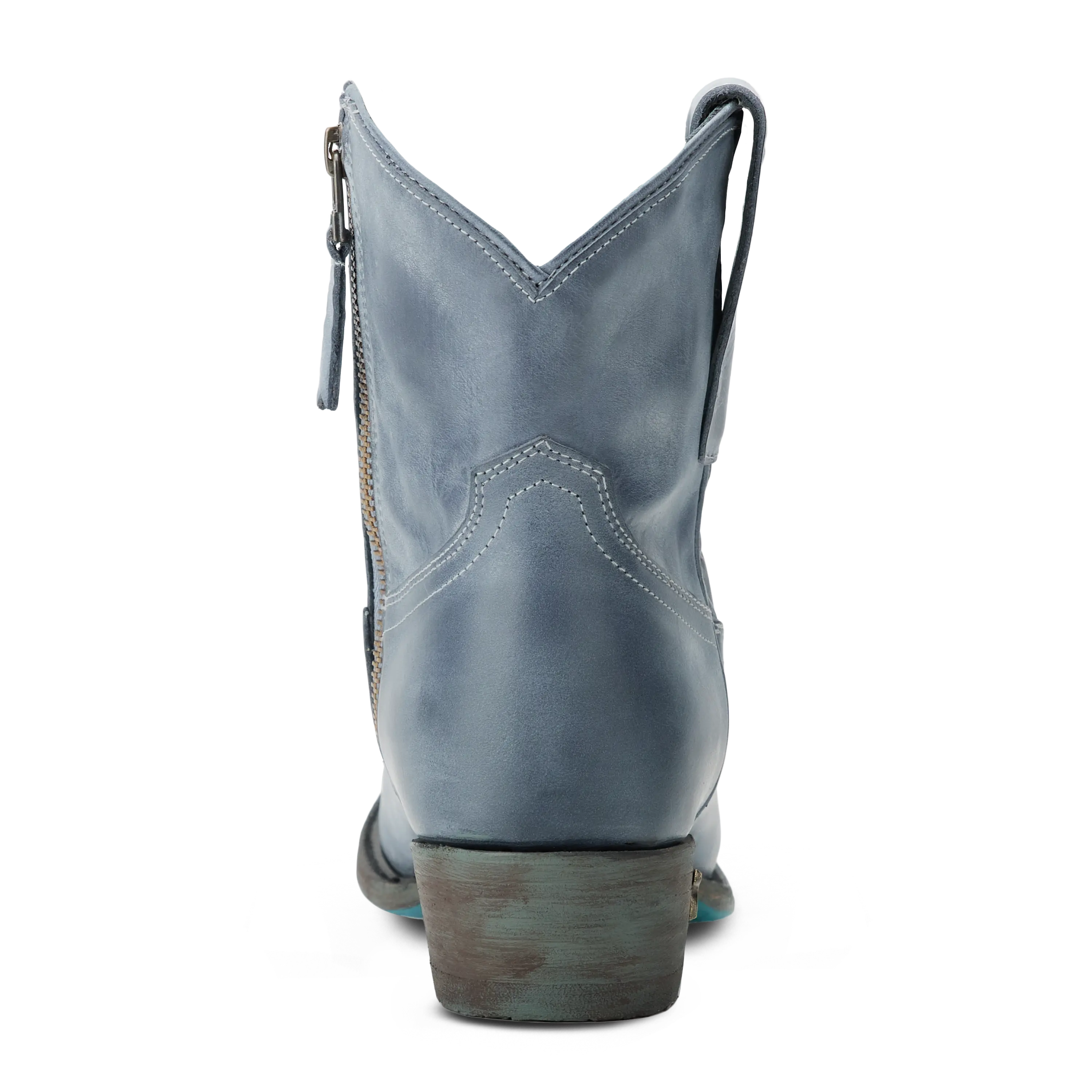 Plain Jane Bootie - Washed Denim - Image 7