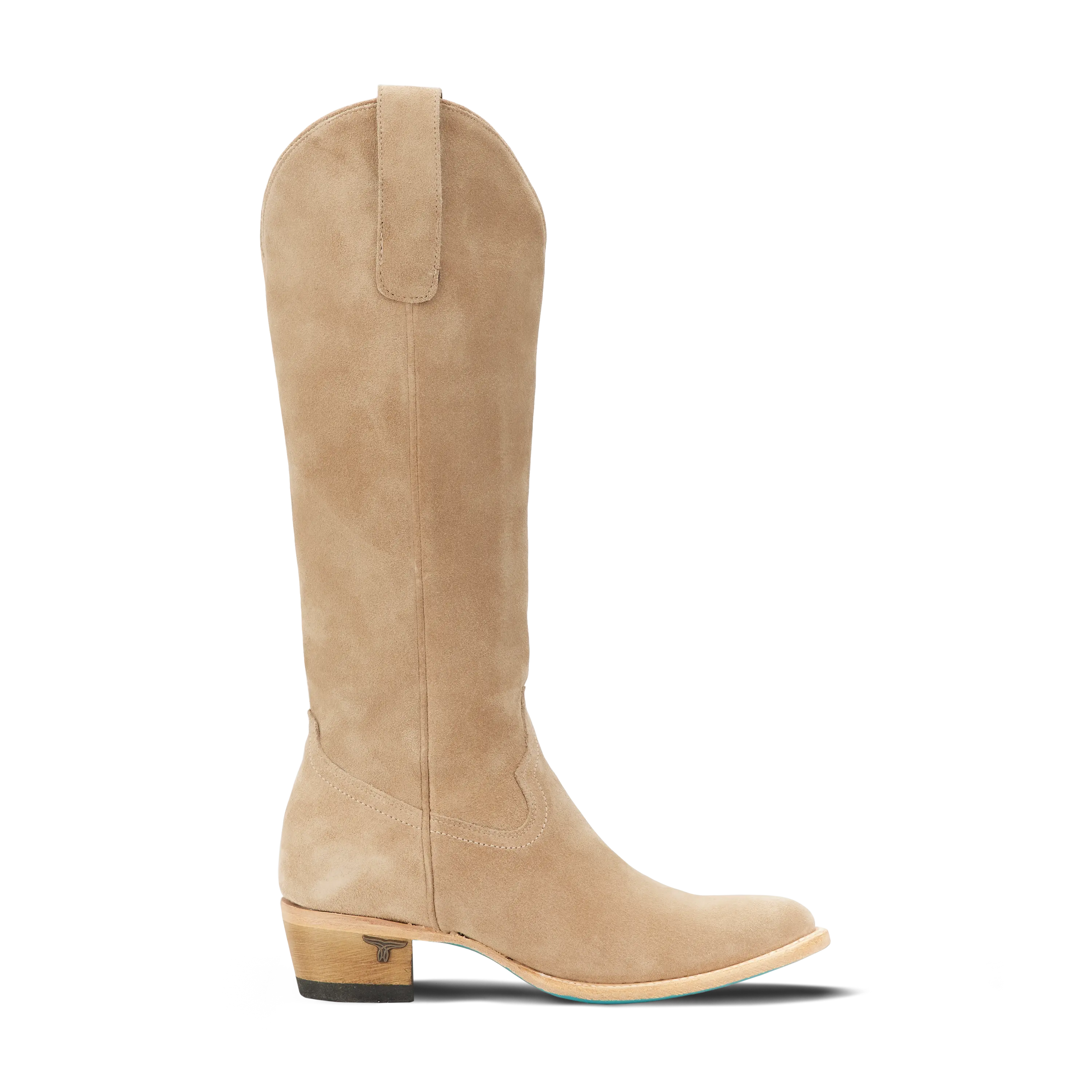Plain Jane Boot - Latte Suede - Image 4
