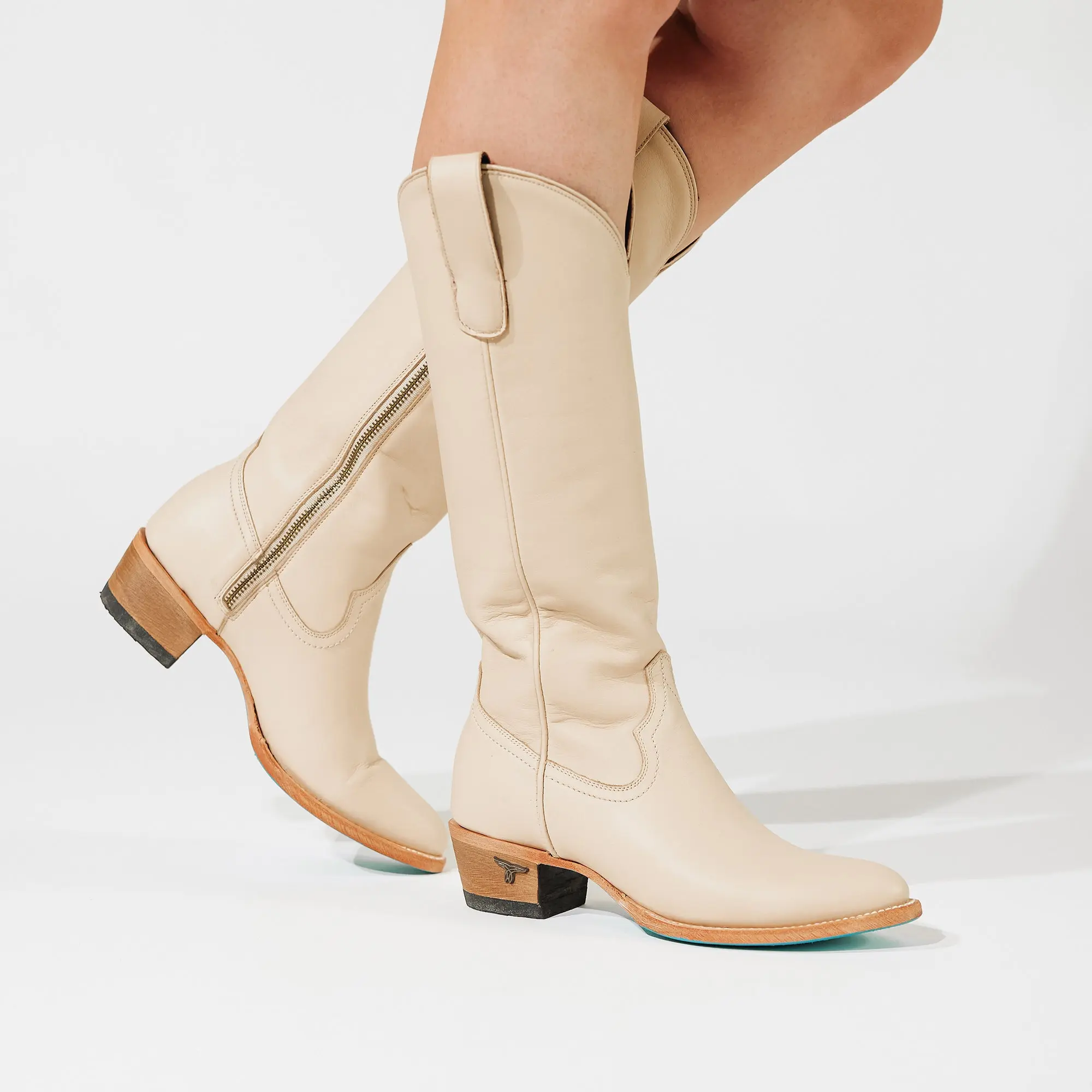 Plain Jane Boot - Pale Ivory **Final Sale** - Image 2