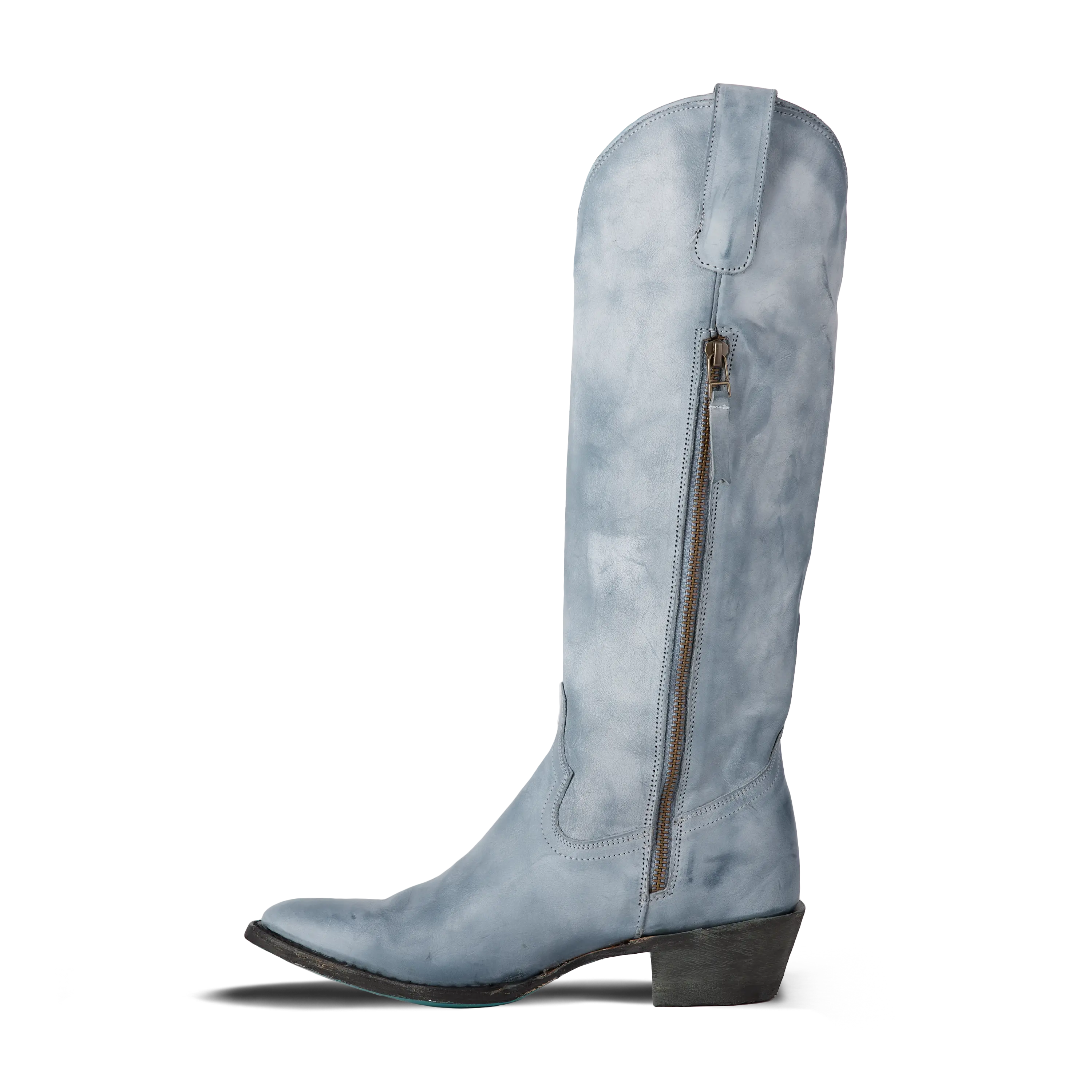 Plain Jane Boot - Washed Denim - Image 5