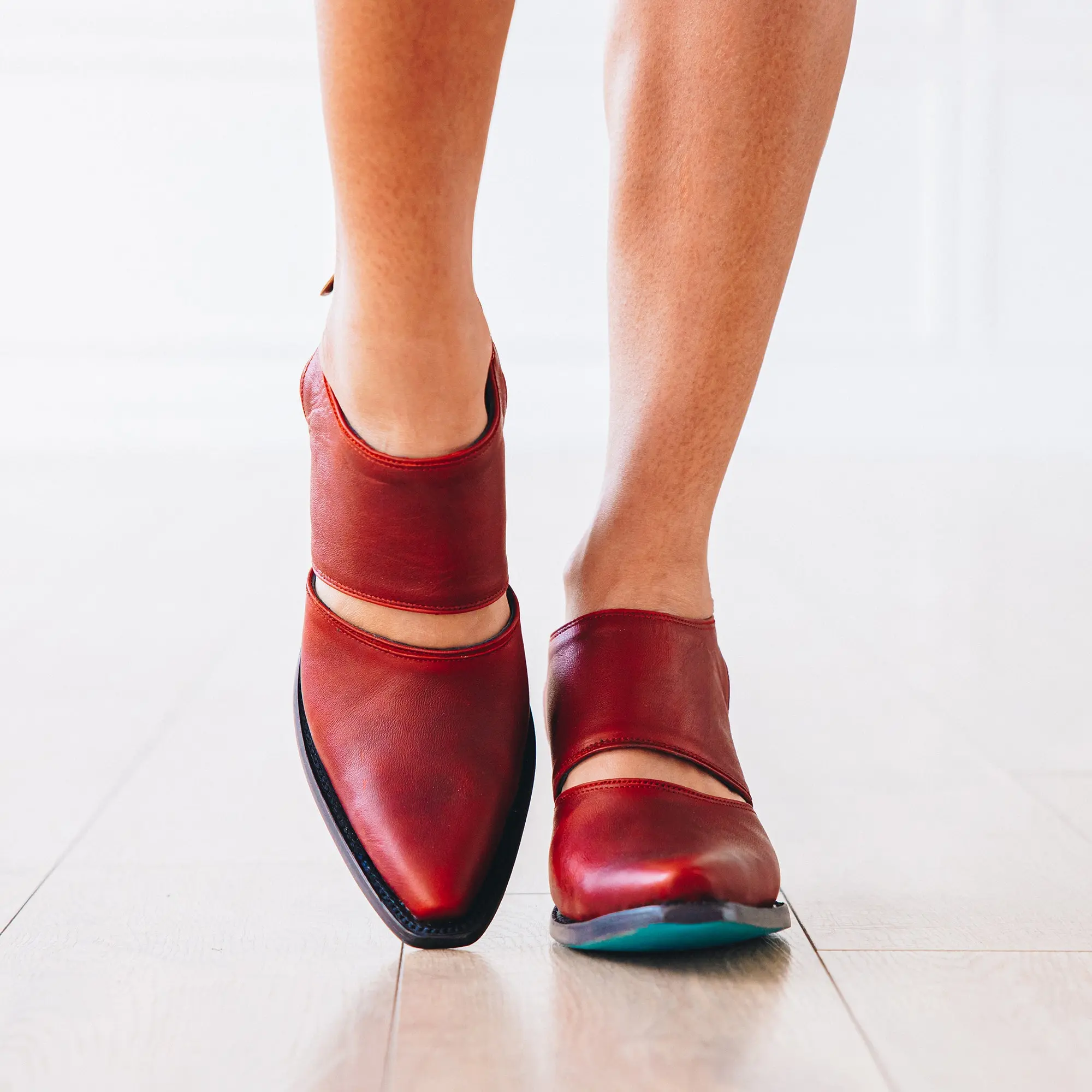 Plain Jane Slingback Mule - Smoldering Ruby - Image 11