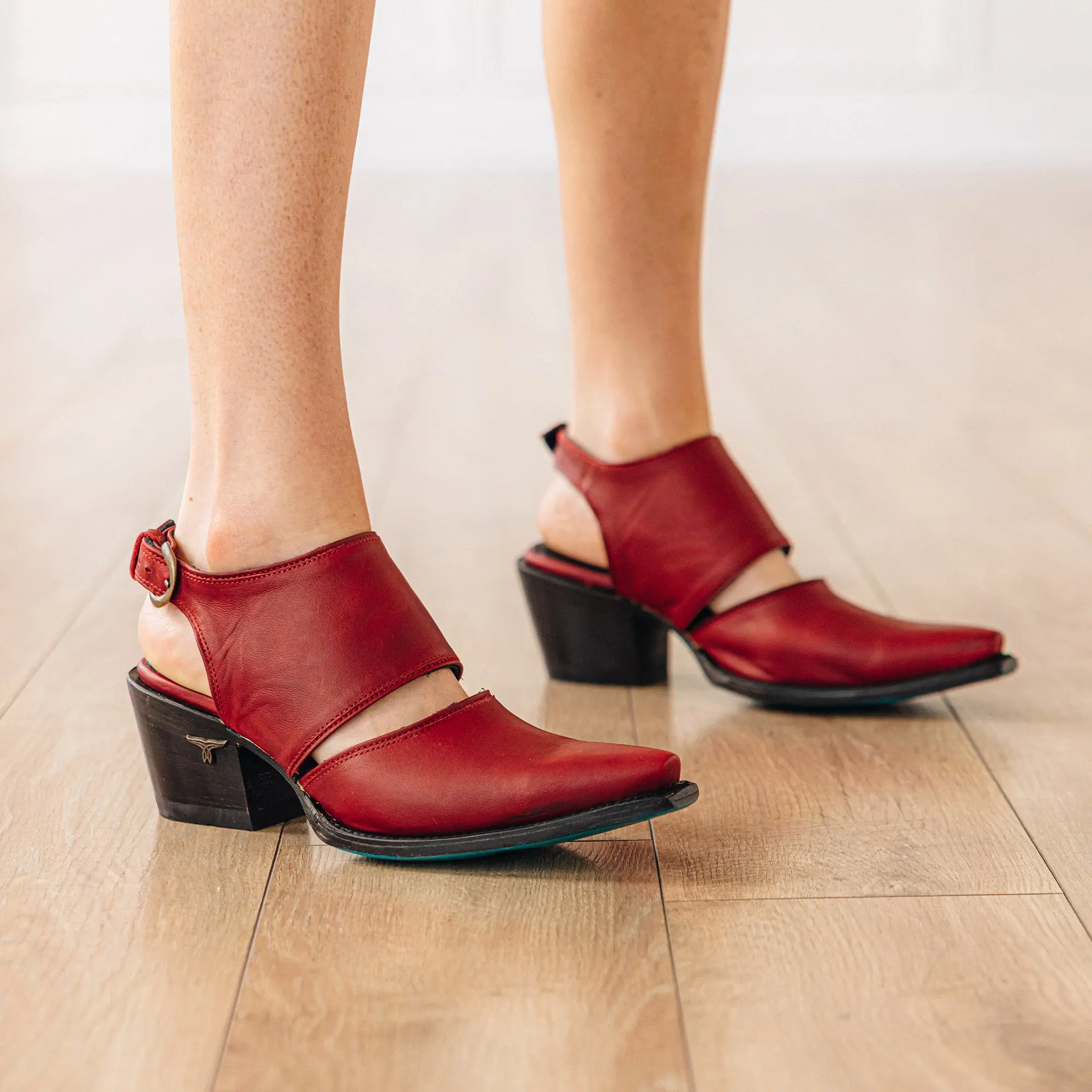 Plain Jane Slingback Mule - Smoldering Ruby - Image 12