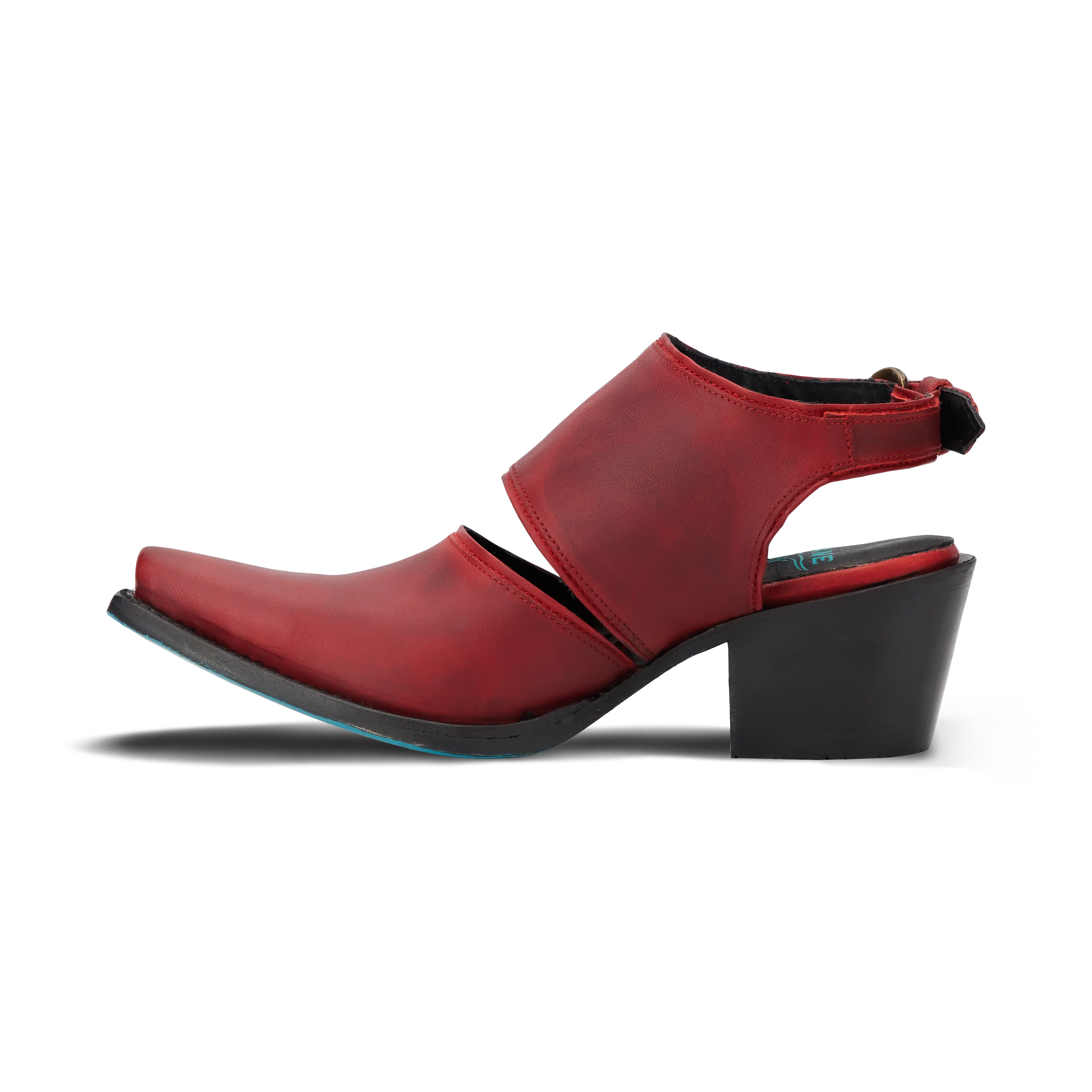 Plain Jane Slingback Mule - Smoldering Ruby - Image 5