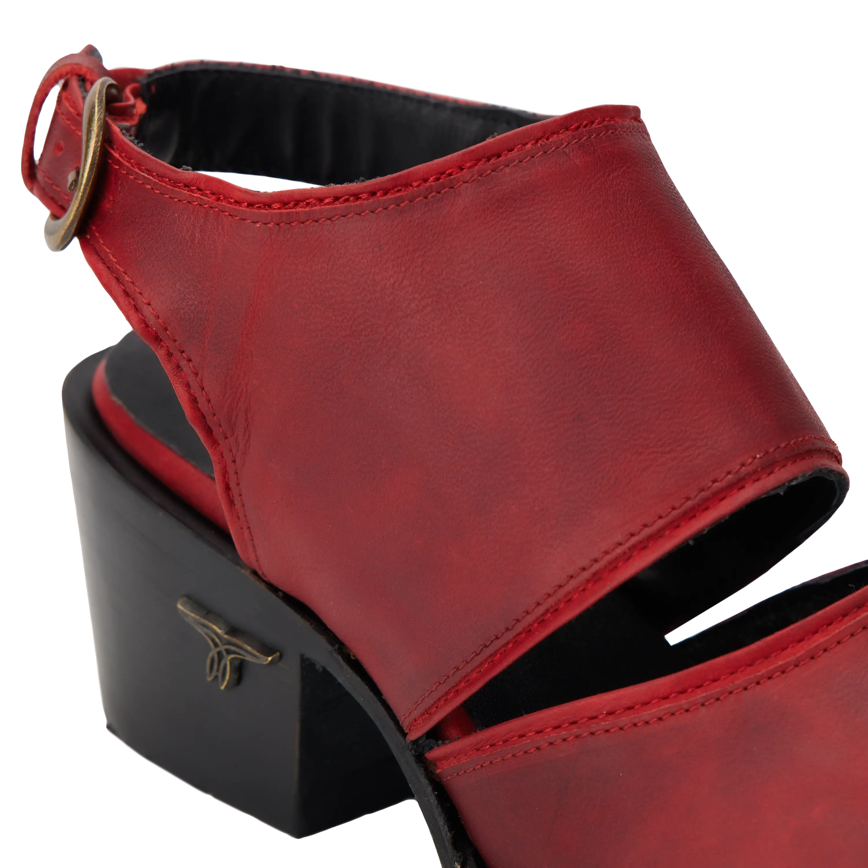 Plain Jane Slingback Mule - Smoldering Ruby - Image 9