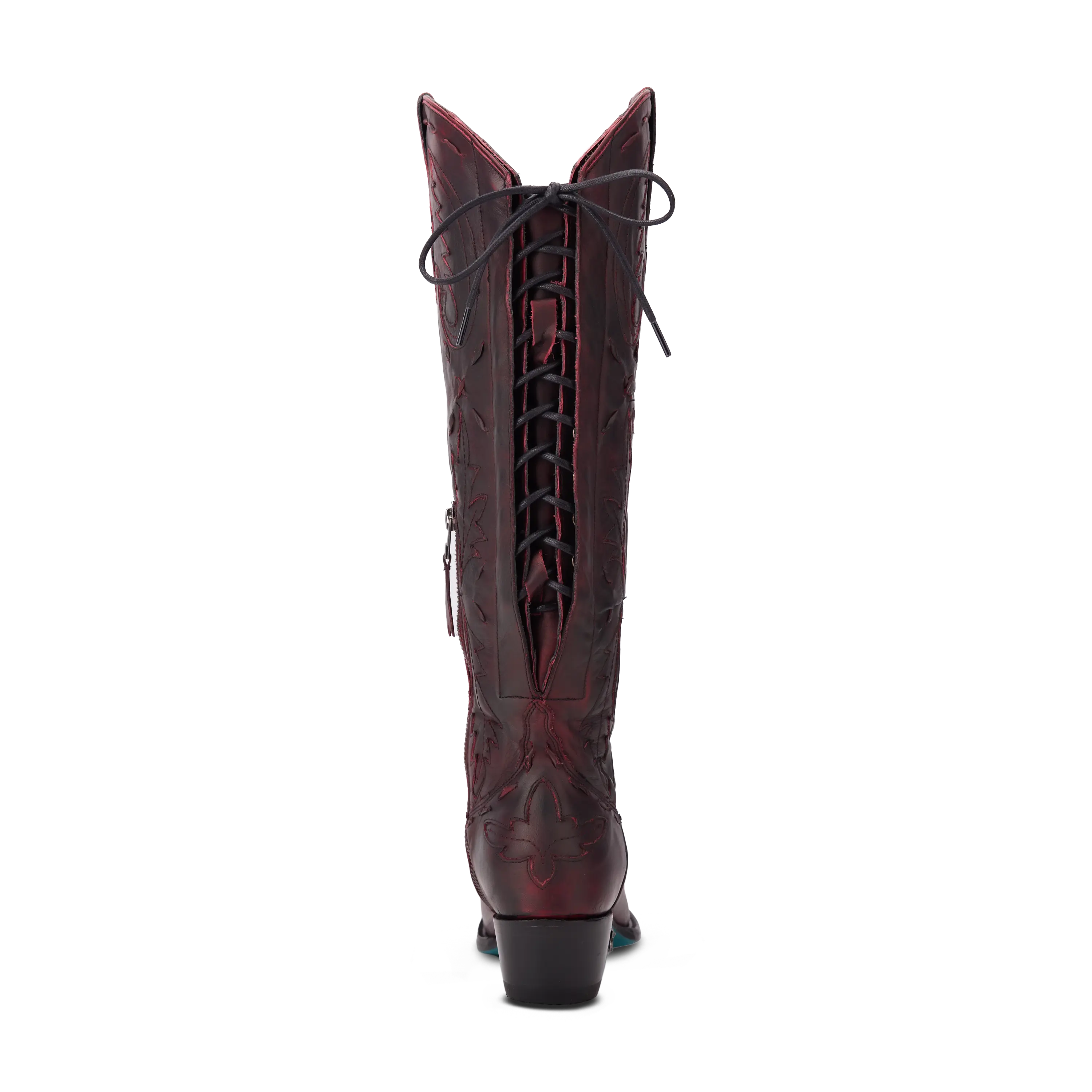 Reverie Knee High Corset - Black Cherry - Image 5