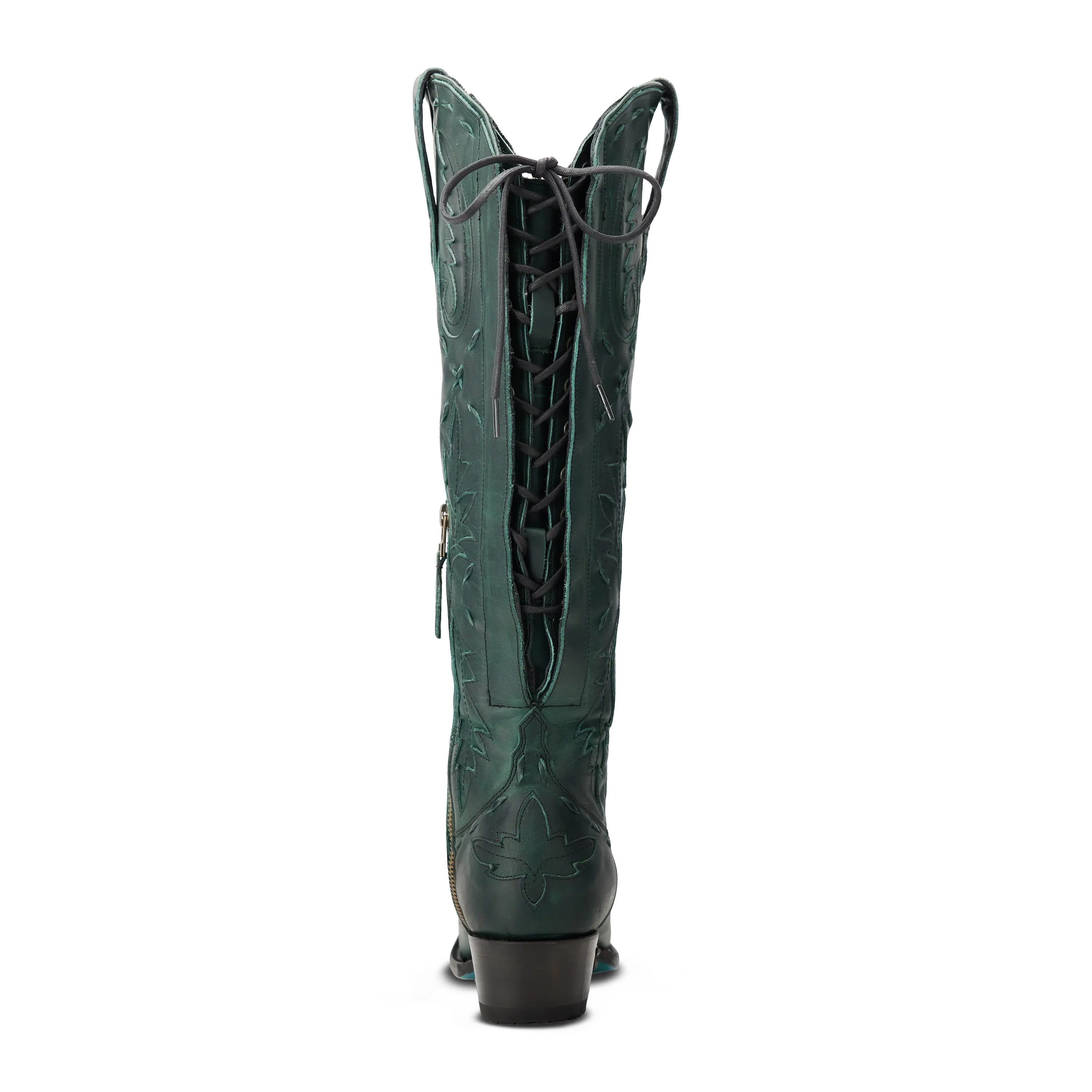 Reverie Knee High Corset - Emerald Green **Final Sale** - Image 7