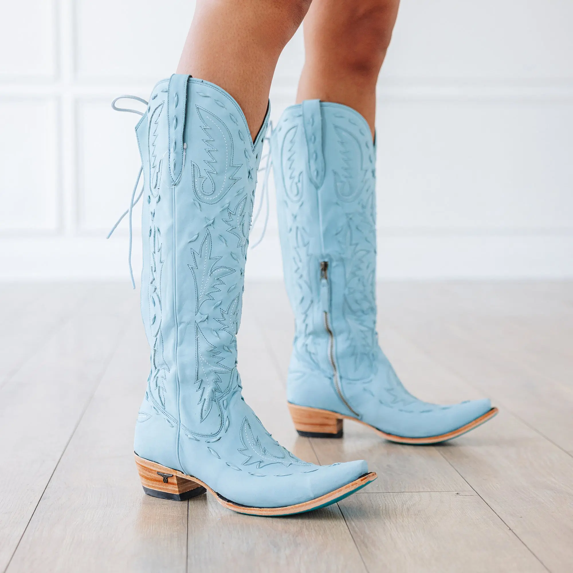 Reverie Knee High Corset - Powder Blue - Image 12