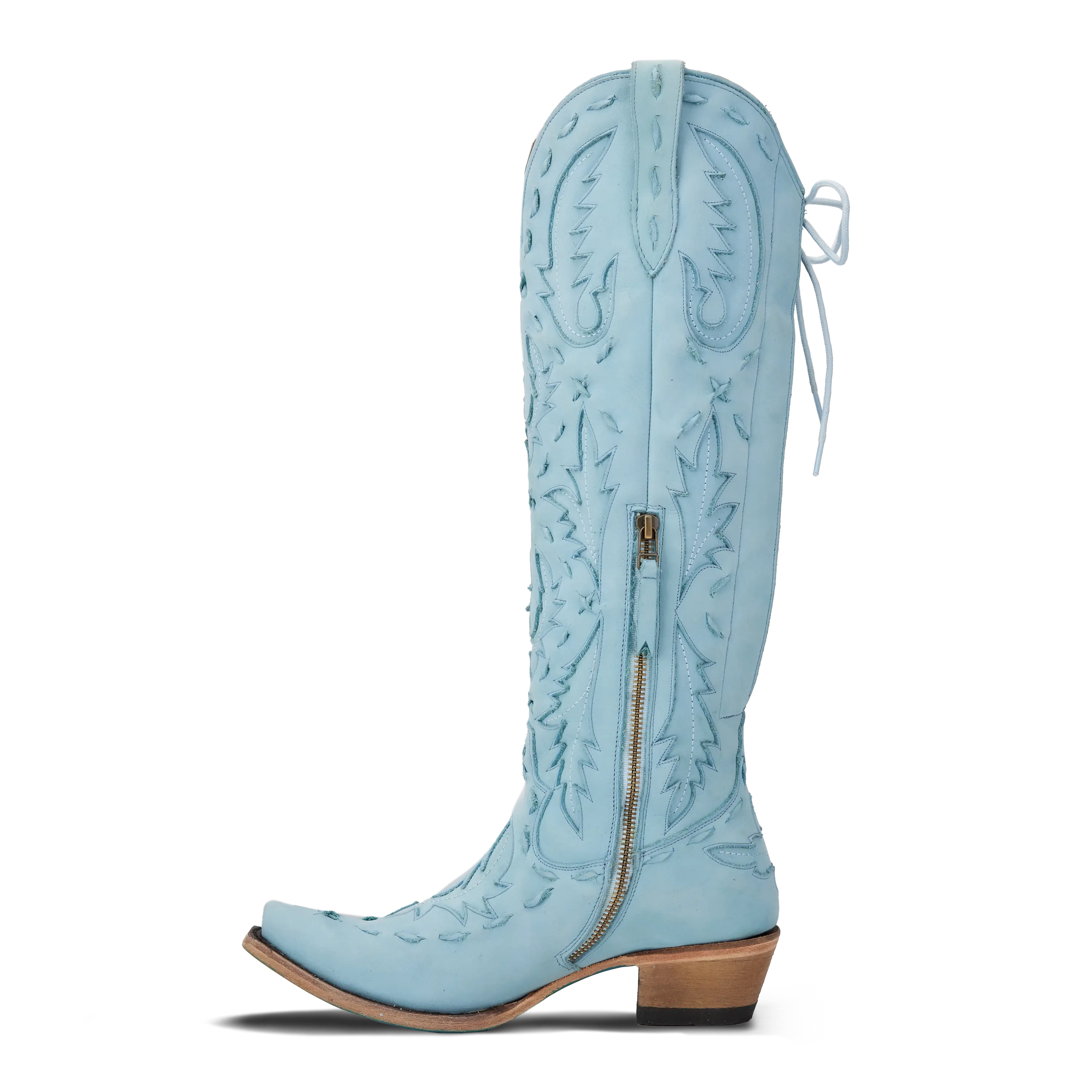 Reverie Knee High Corset - Powder Blue - Image 5