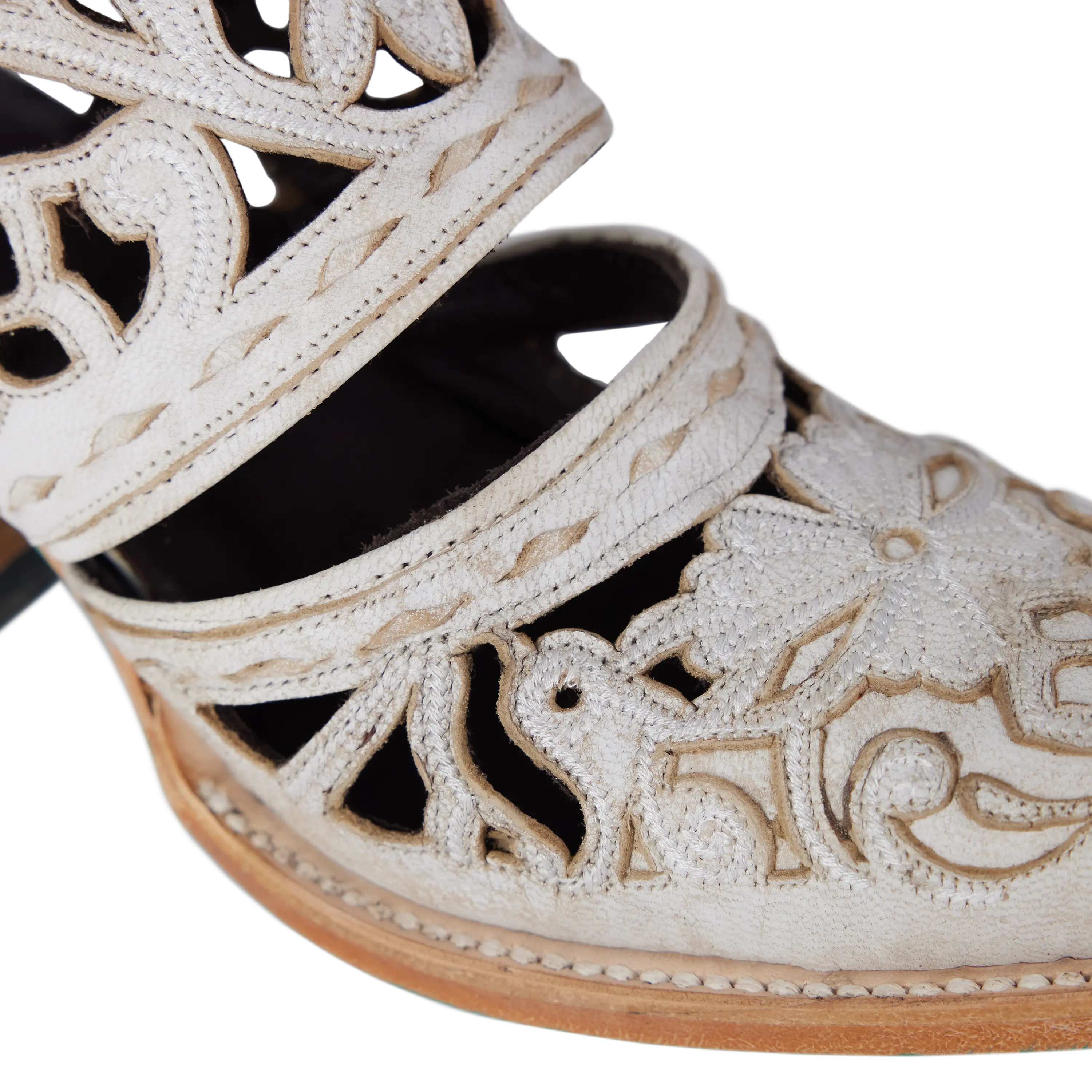 Robin Cut Out Slingback Mule - Ceramic Crackle - Image 10