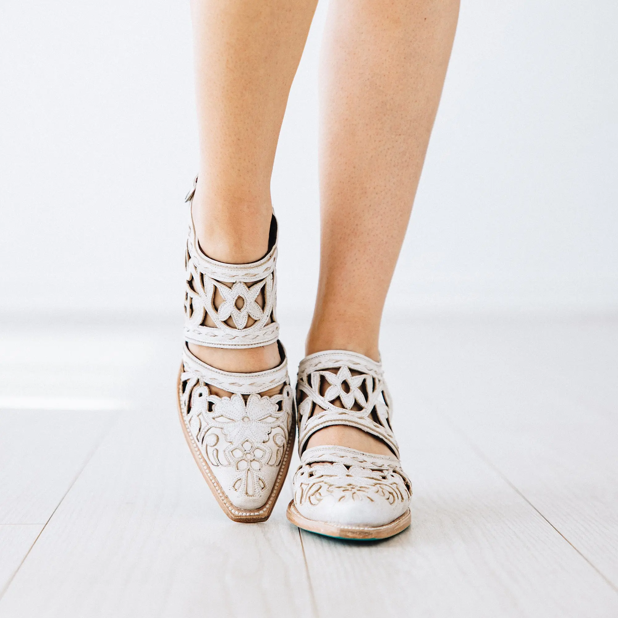 Robin Cut Out Slingback Mule - Ceramic Crackle - Image 12
