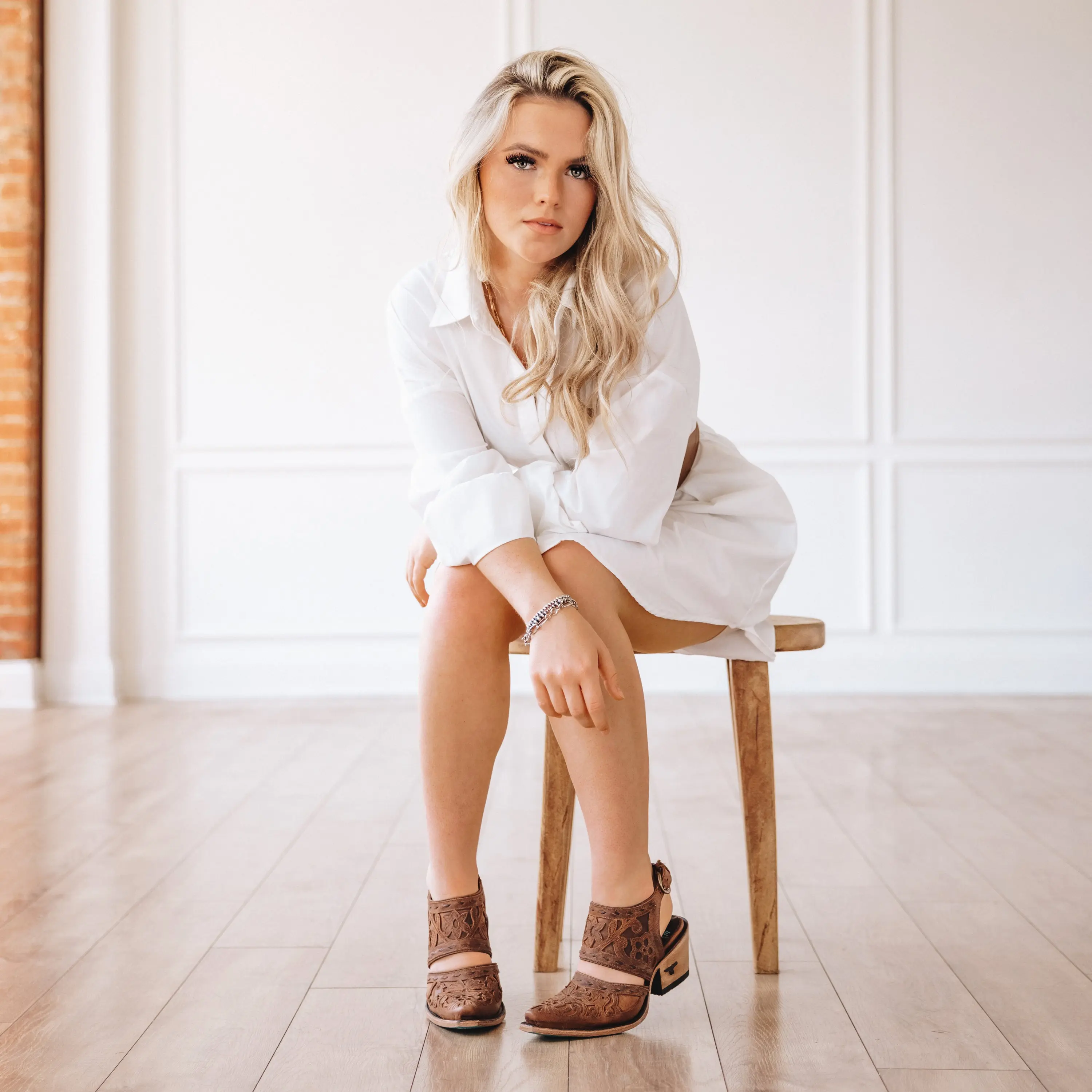 Robin Slingback Mule - Burnt Caramel - Image 3