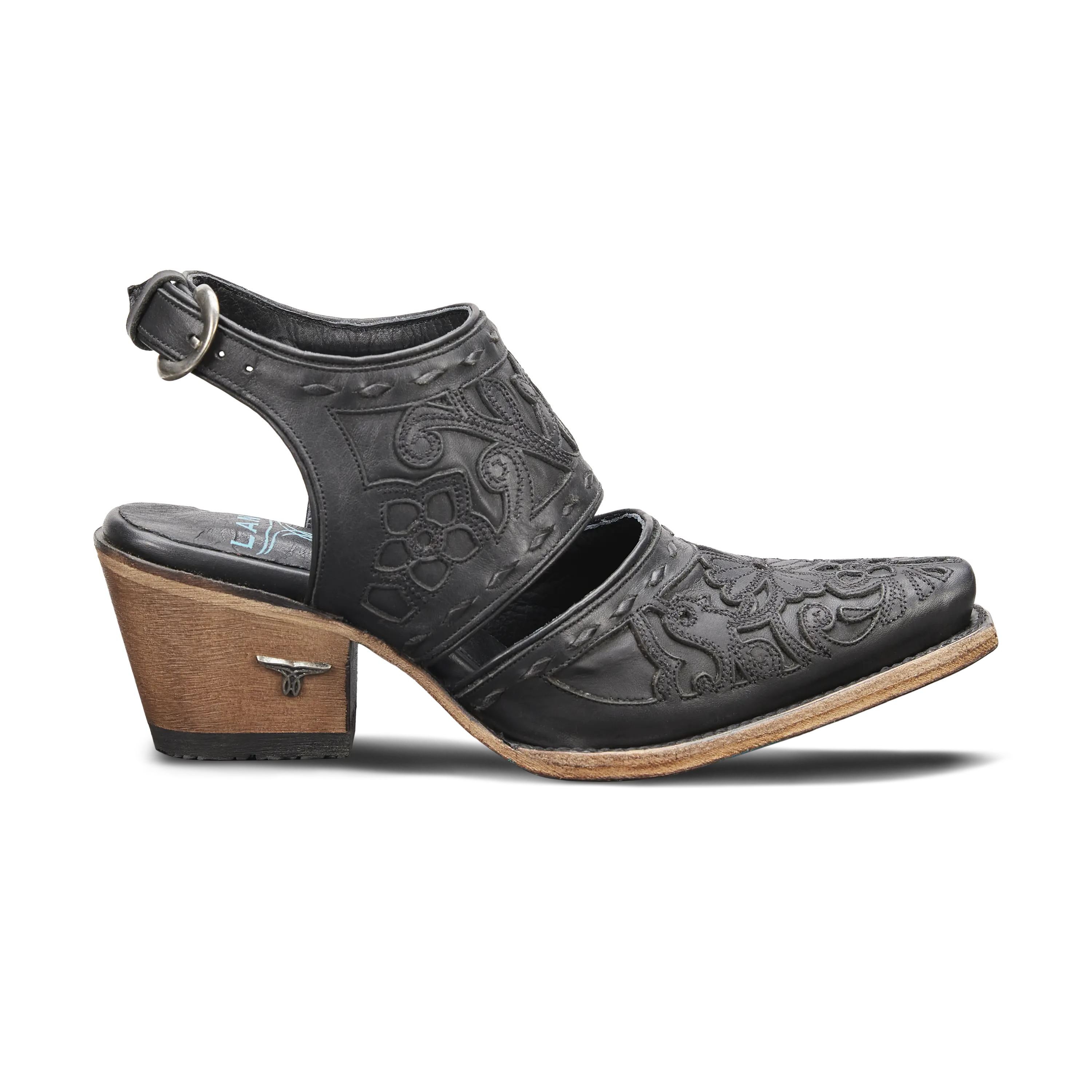 Robin Slingback Mule - Jet Black - Image 4