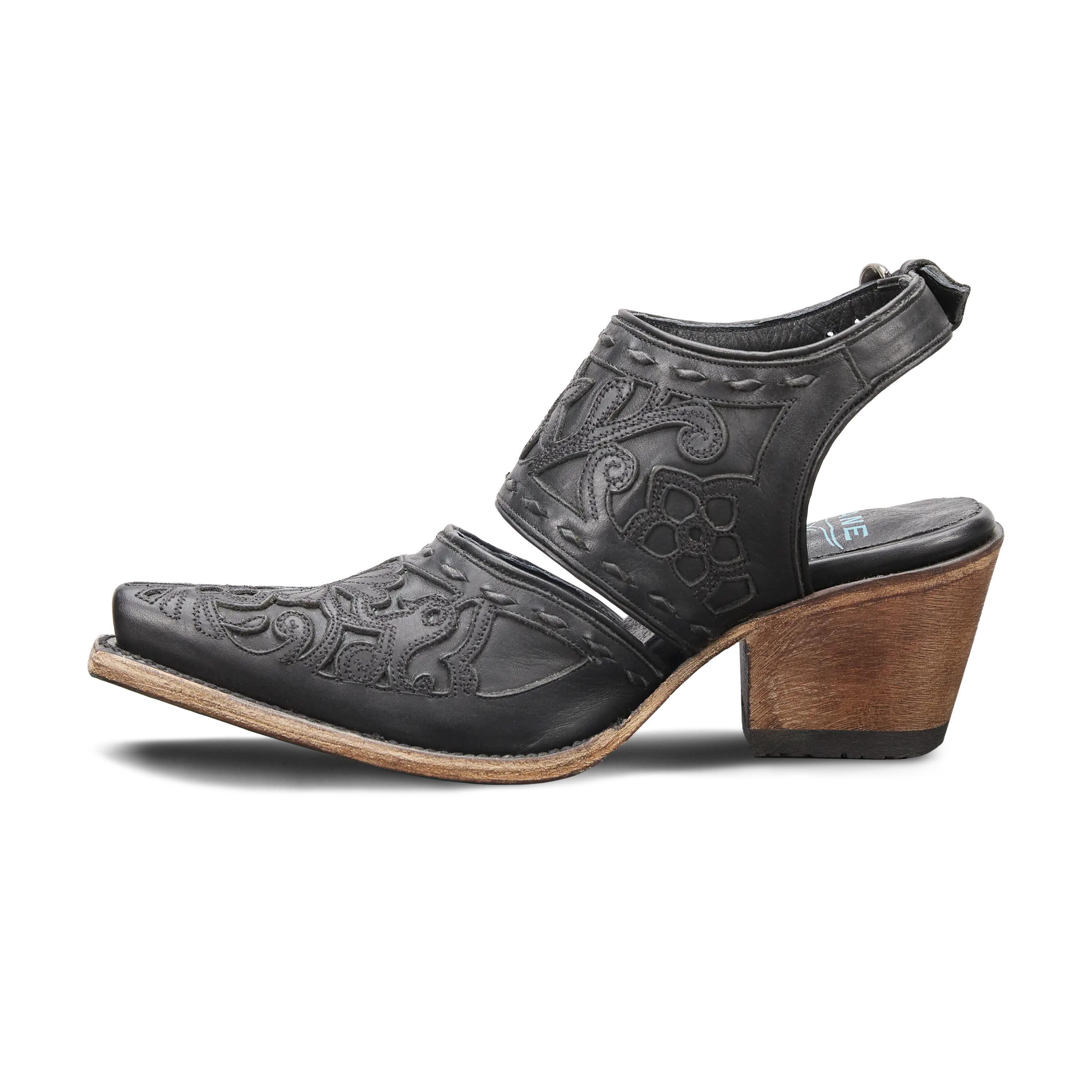 Robin Slingback Mule - Jet Black - Image 5