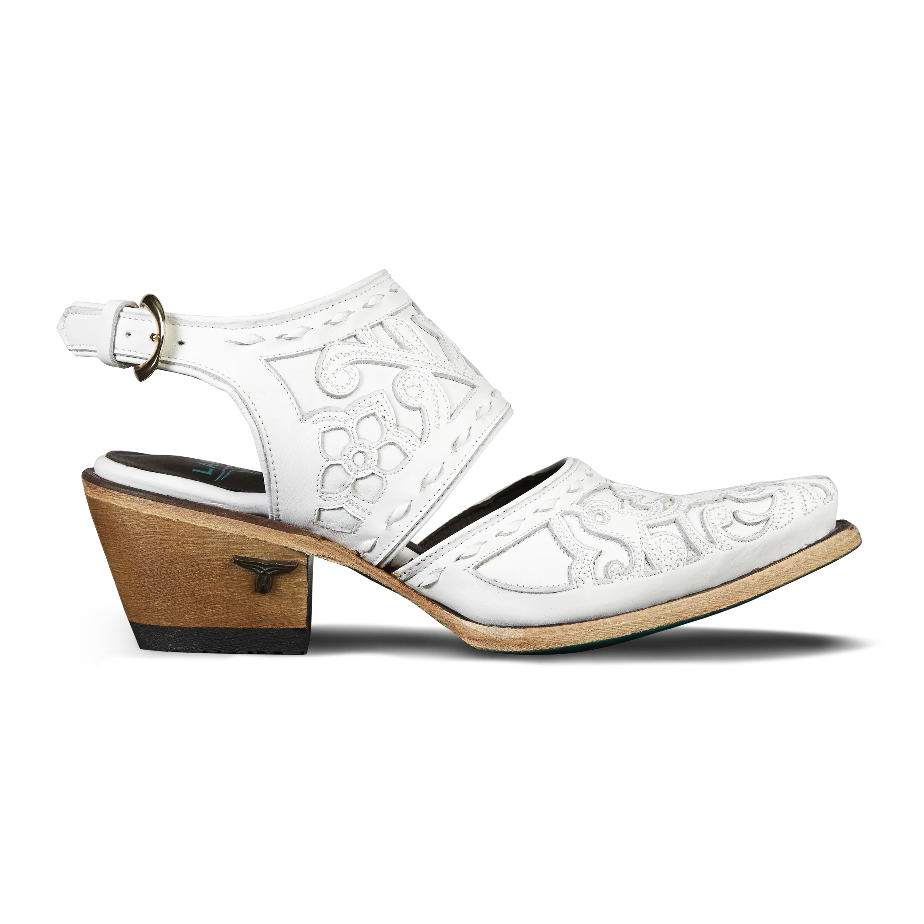 Robin Slingback Mule - Matte White - Image 4