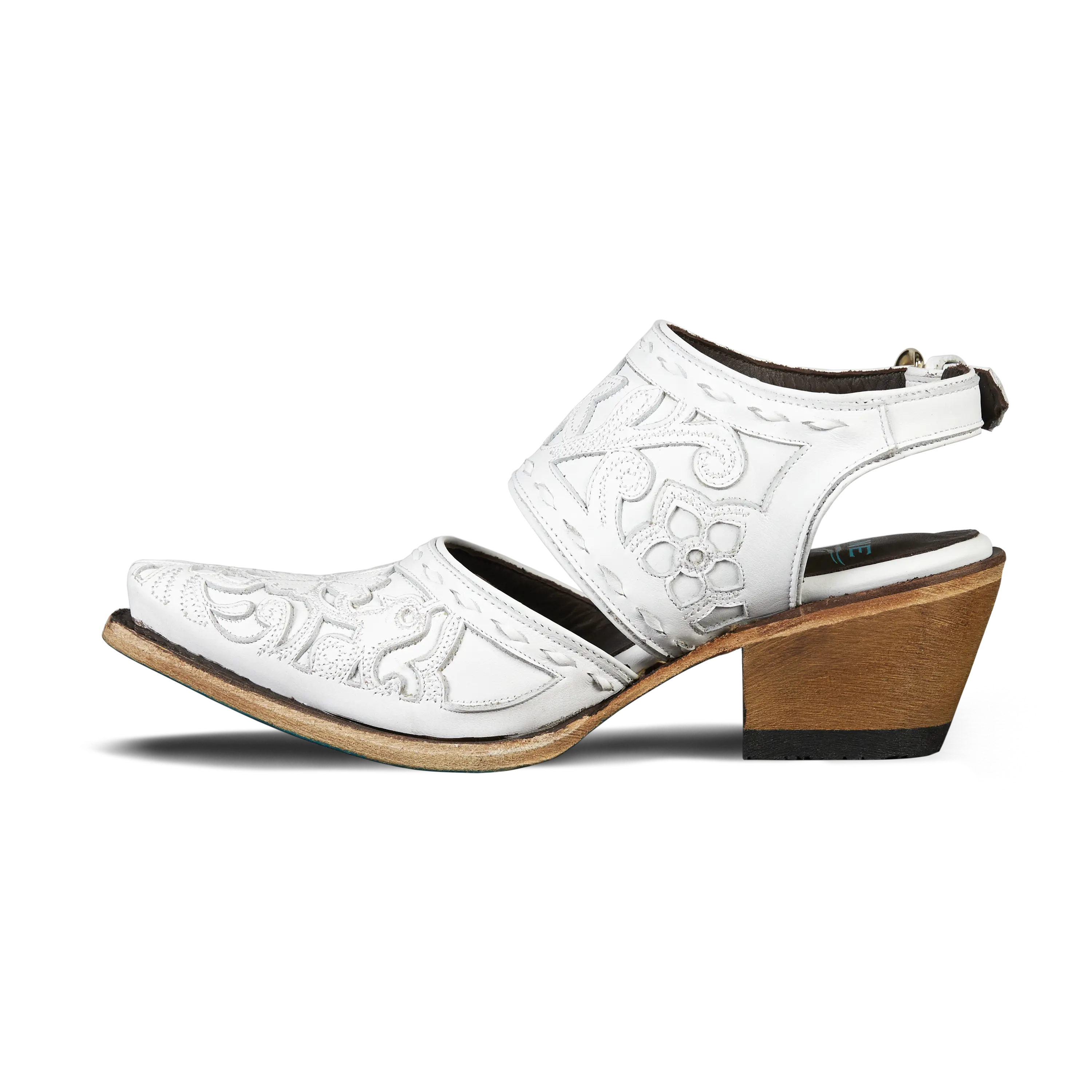 Robin Slingback Mule - Matte White - Image 5
