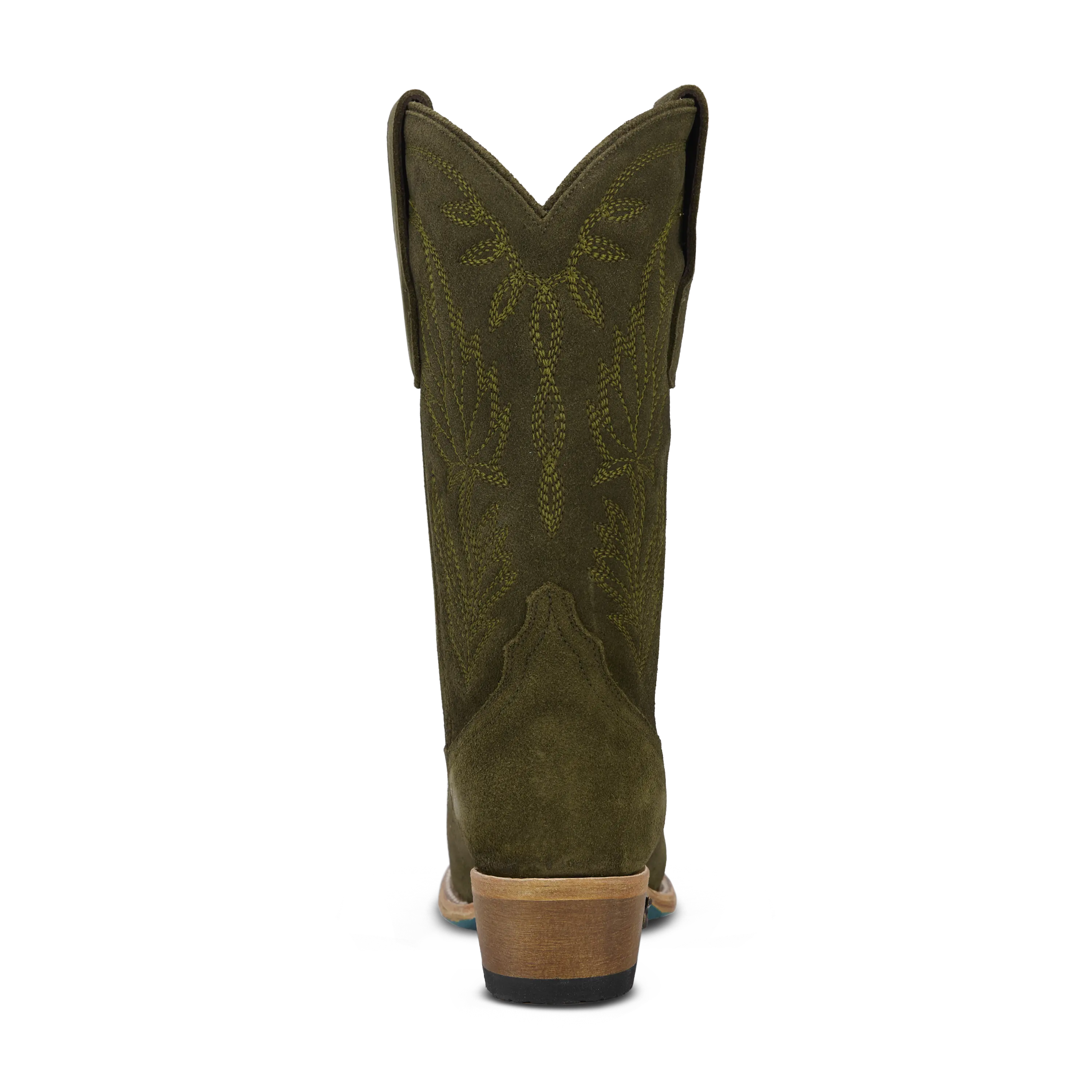 Sandaga Midi - Olive Suede - Image 7