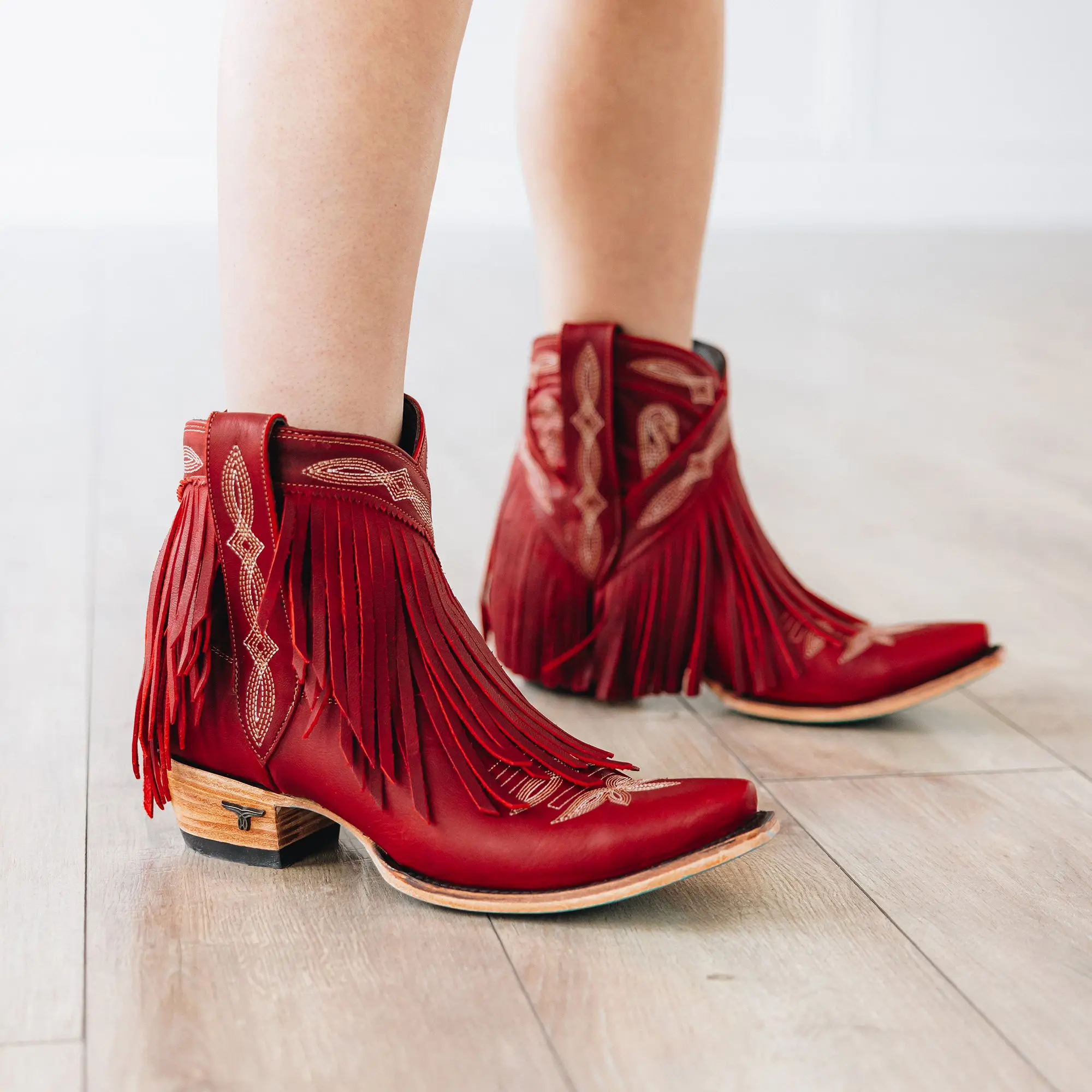 Senita Falls Bootie - Smoldering Ruby **Final Sale** - Image 12