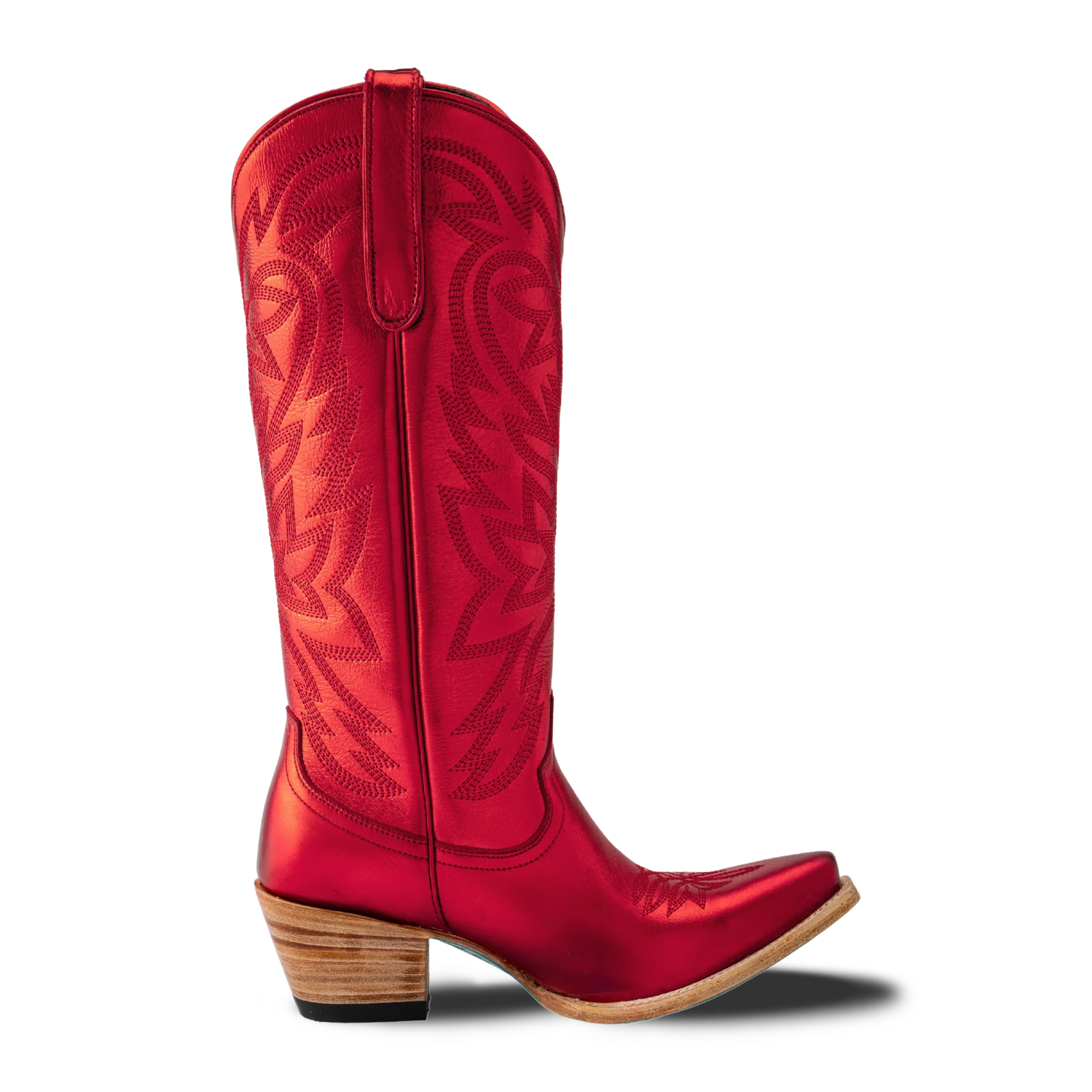 Smokeshow Boot - Red Metallic - Image 3