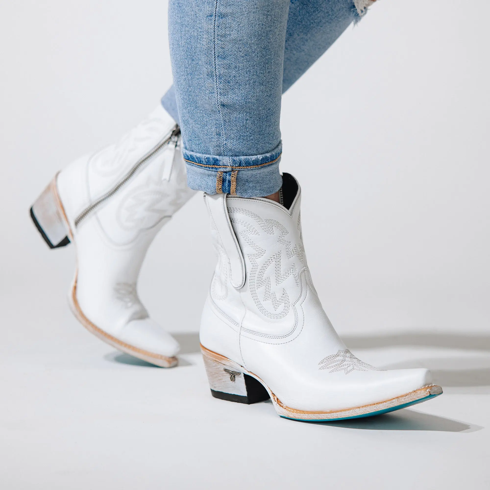 Smokeshow Bootie - Matte White - Image 2